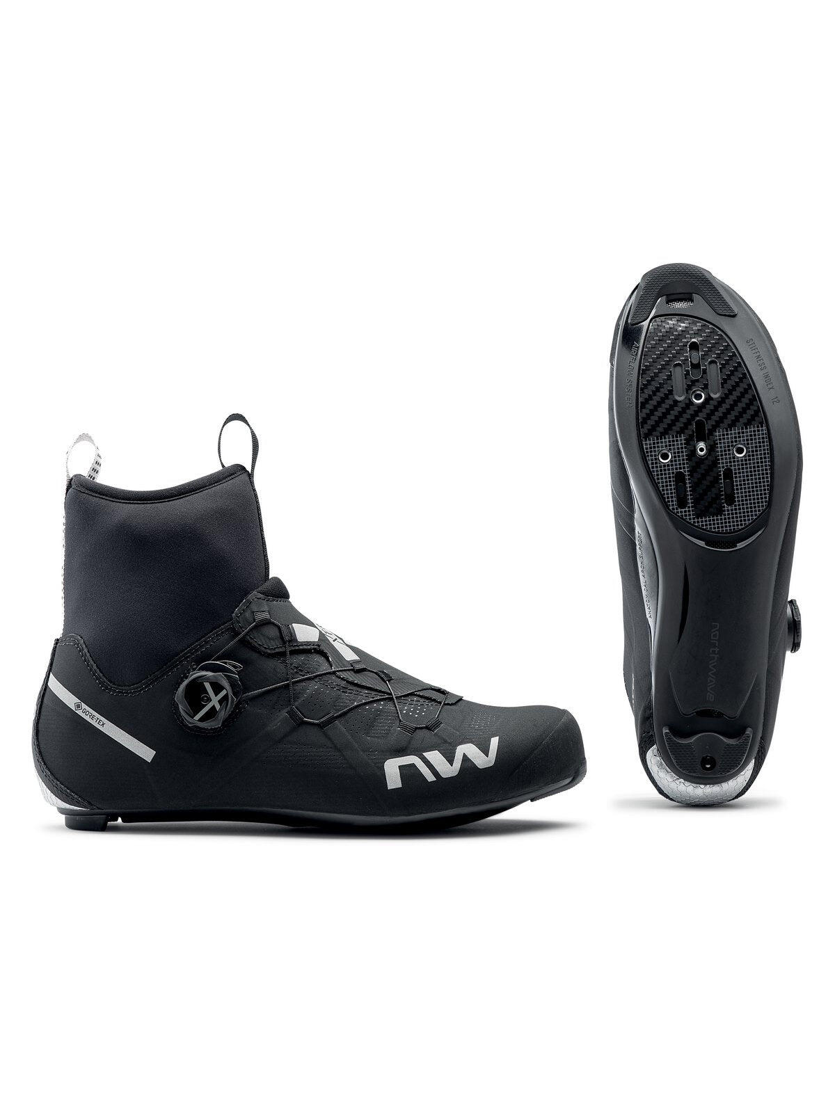Buty rowerowe szosowe męskie NORTHWAVE EXTREME R GTX czarne Gore-Tex