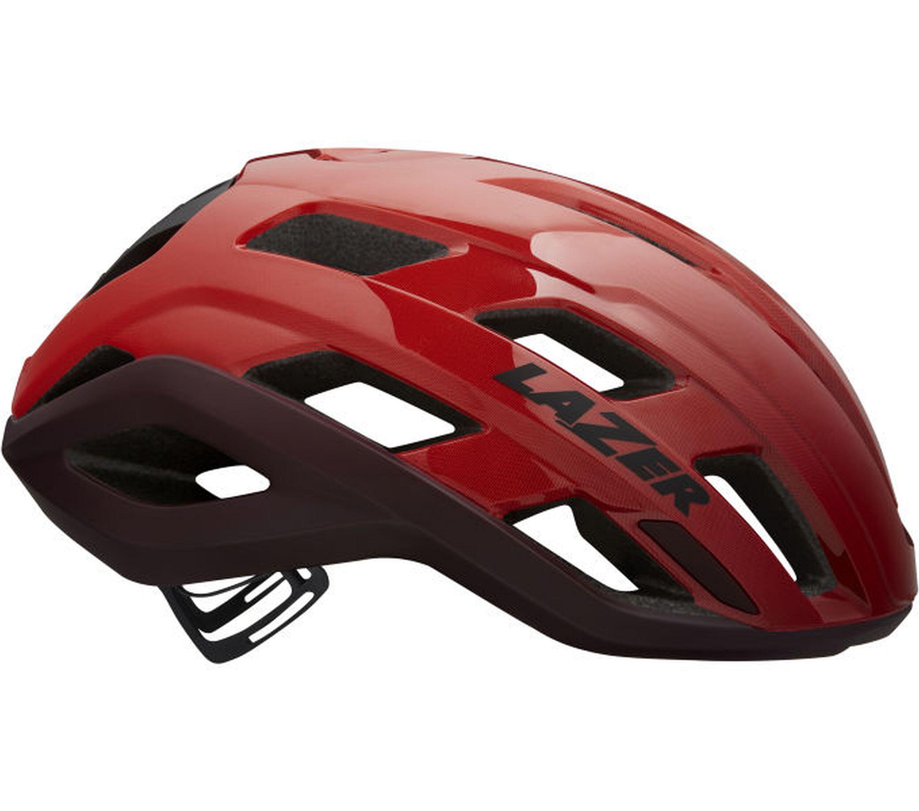 Kask rowerowy szosowy/gravel Strada KinetiCore, czerwony