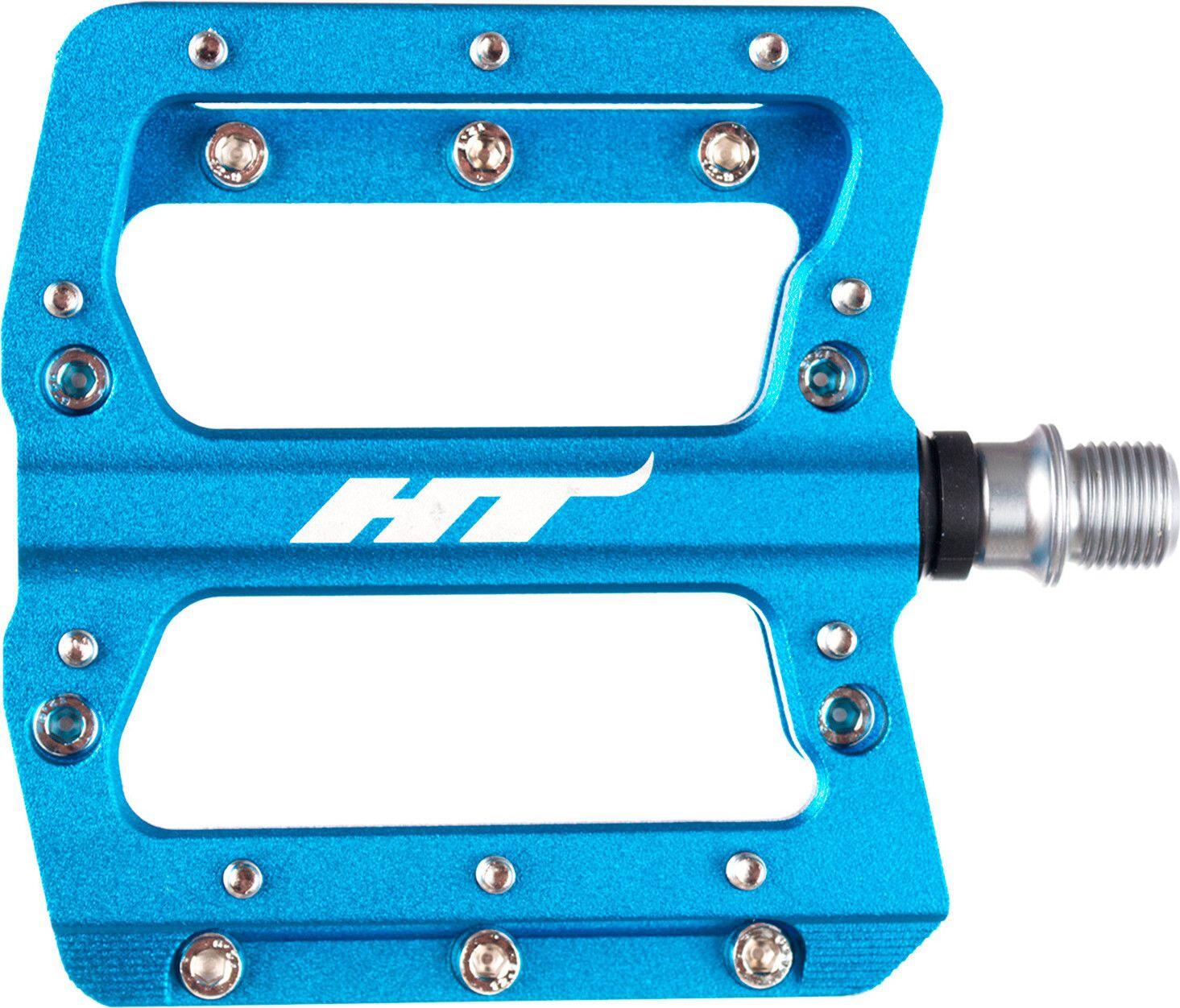 HT Components Pedals AN14A Marine Blue - pedały platformowe CNC