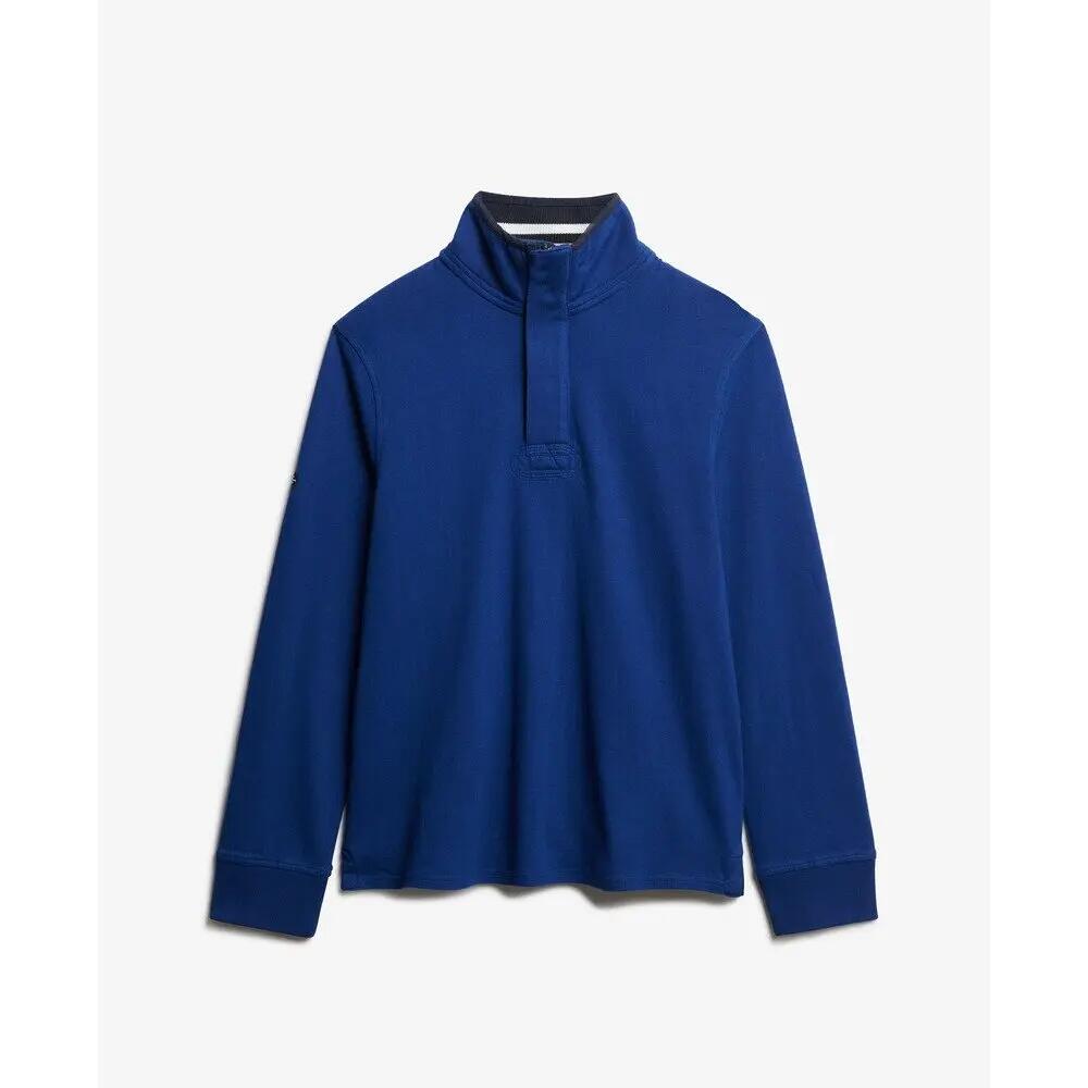 Bluza z pół zamkiem błyskawicznym Superdry Cotton Classics Jersey Henley