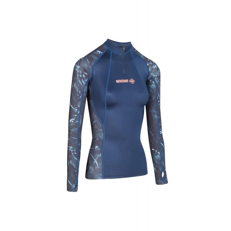 Beuchat Rashguard damski Atoll Seaweed długi rękaw