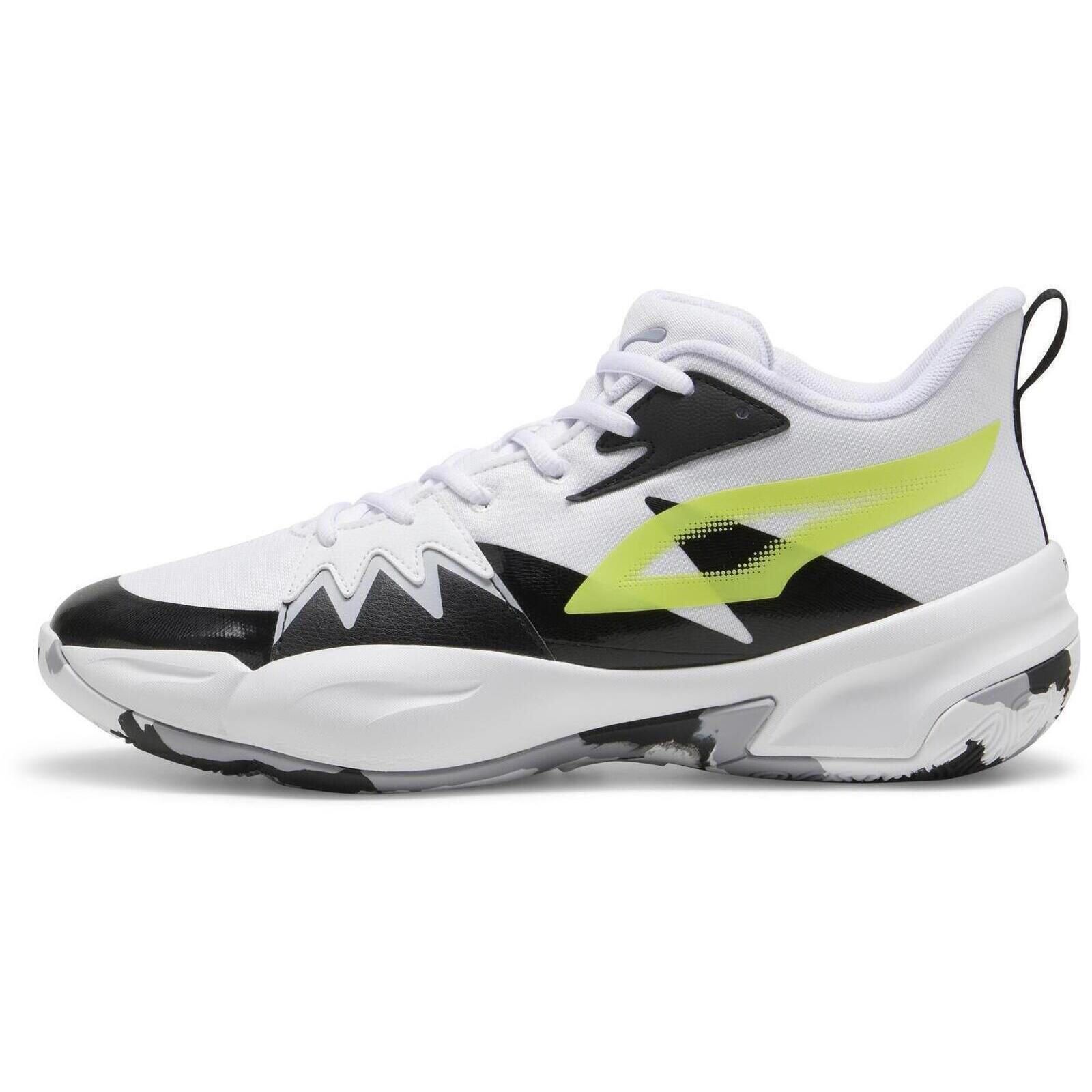 Buty Puma Genetics Puma White Electric Lime
