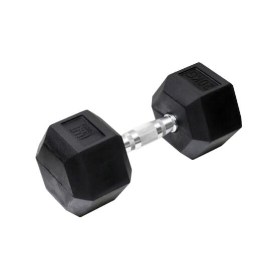 Pomarańczowy Gym – Hantle Hex – 20kg