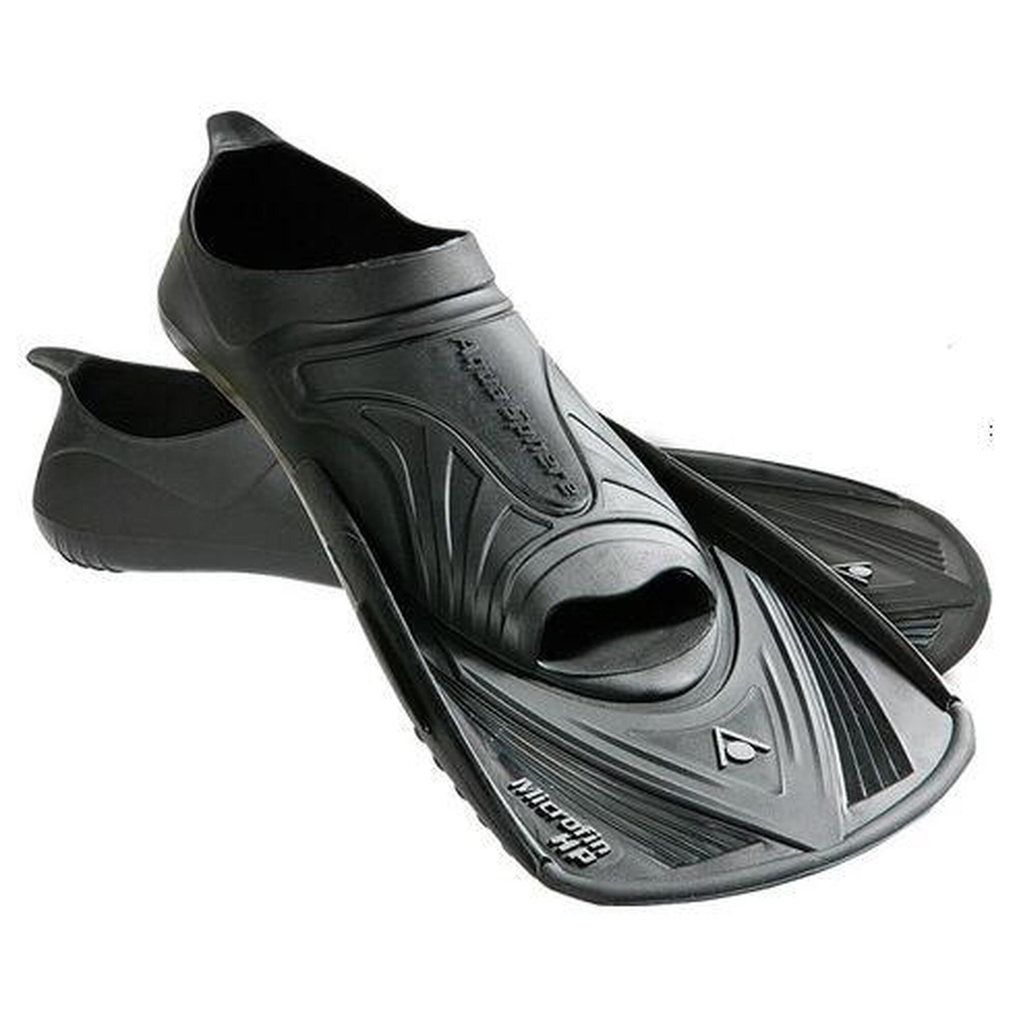 Aqua Sphere Microfin - Czarny / Czarny - Rozmiar Xxl