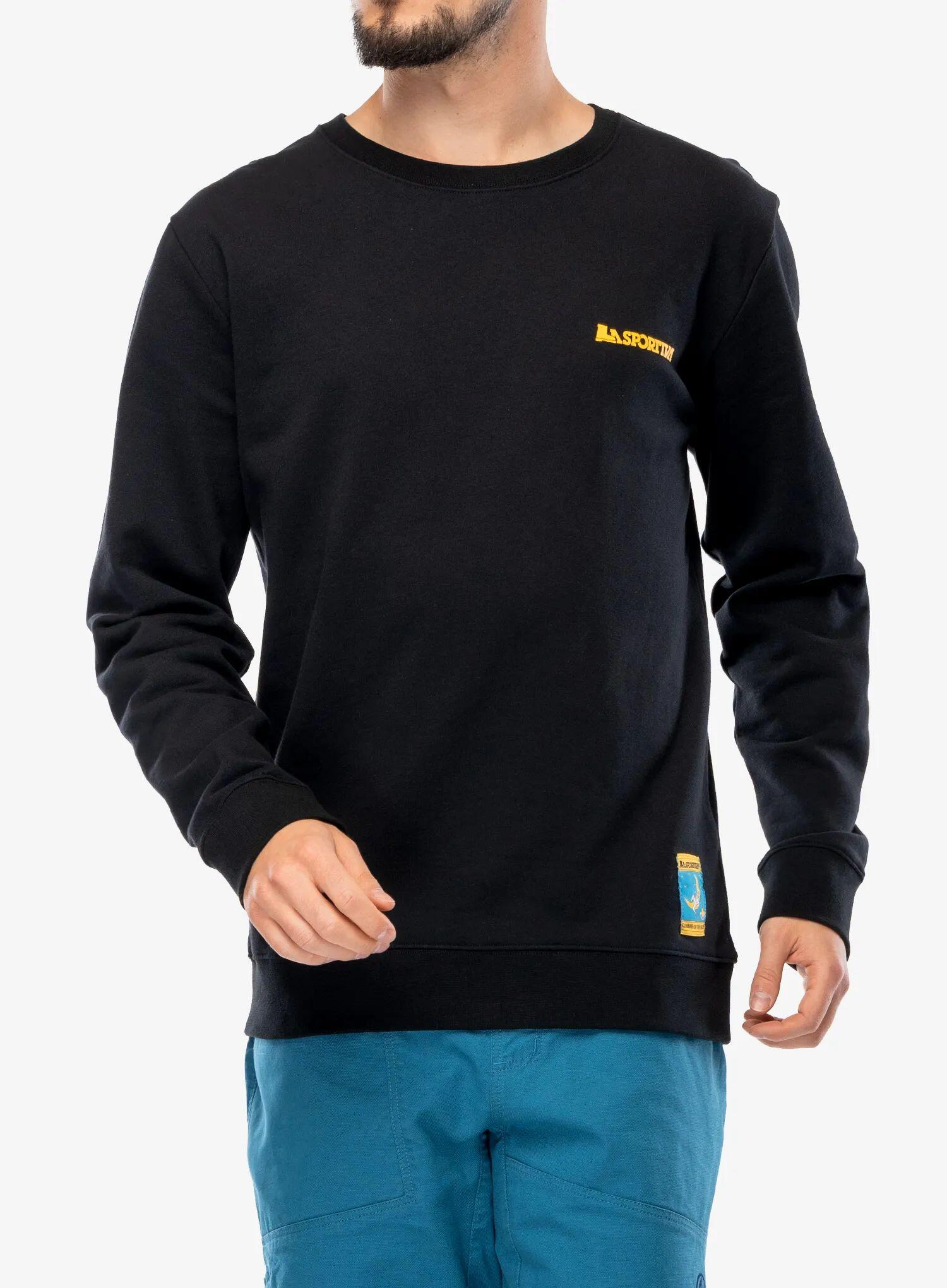 Bluza bez kaptura La Sportiva Climbing on the Moon Sweatshirt