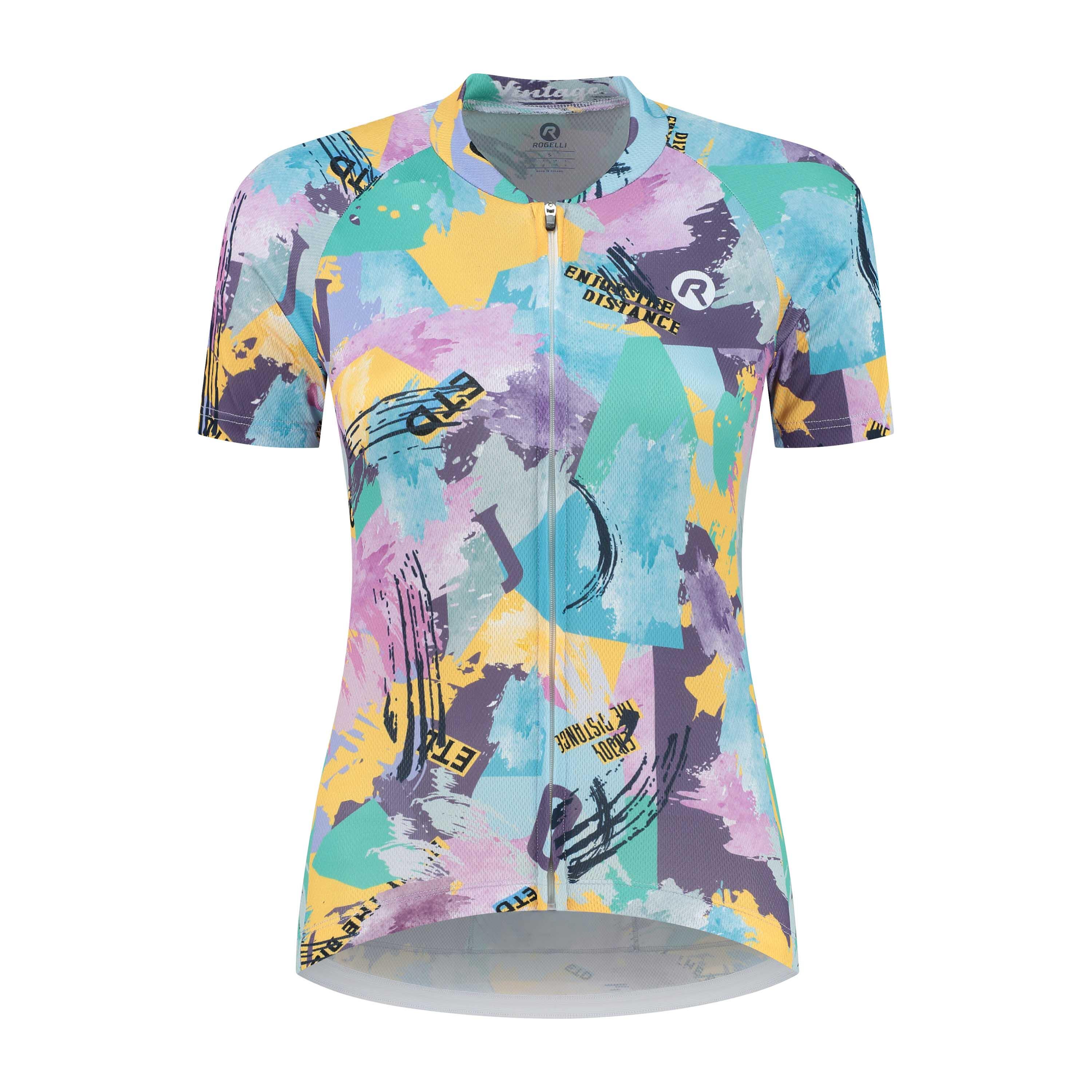 Koszulka rowerowa damska Rogelli Vintage