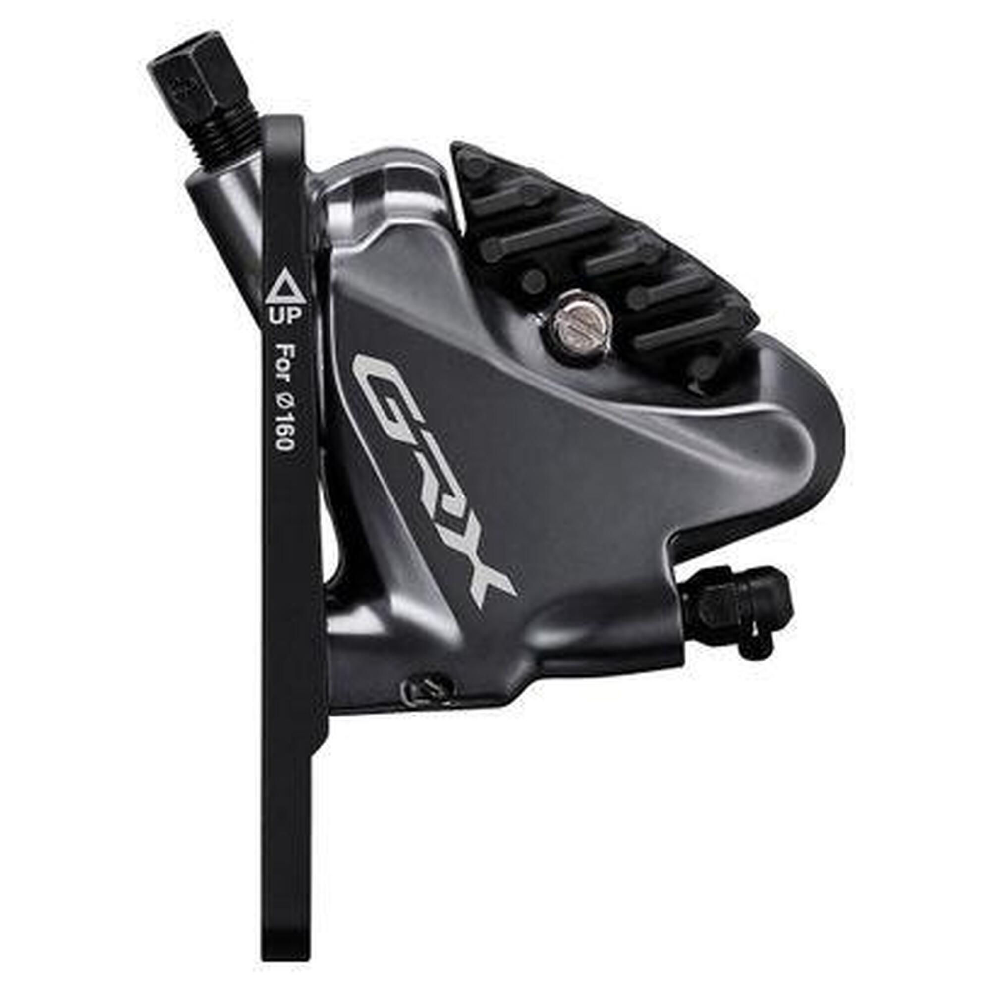 Hydrauliczne hamulce tarczowe 2-pistons flat mount system Shimano GRX BR-RX400-R