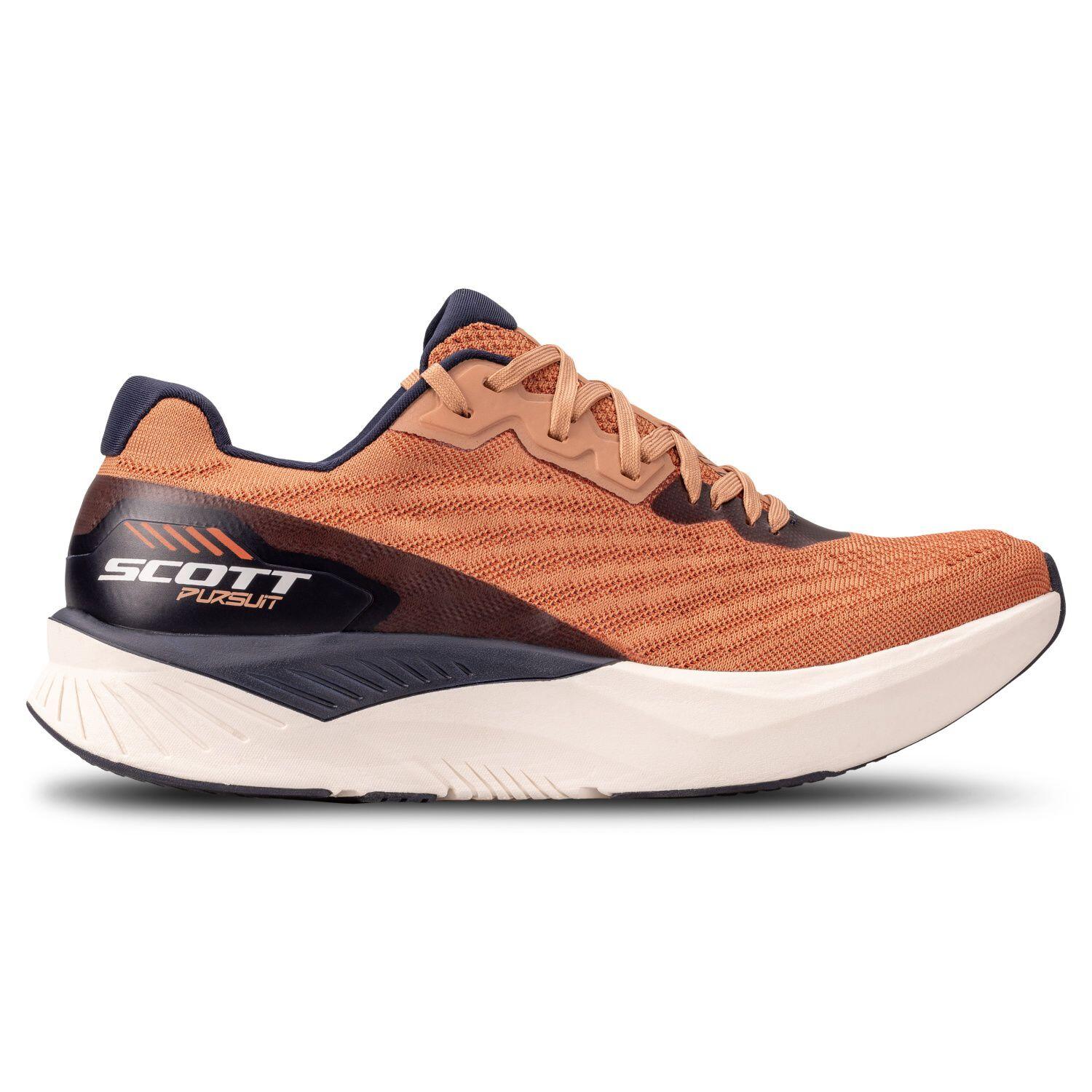 Buty do Biegania Scott Pursuit dla Kobiet - Różowy Beż i Ciemnoniebieski
