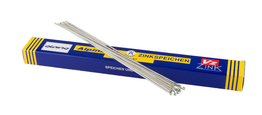 Alpina szprychy 14G 250 mm bez nypli, 144 szt