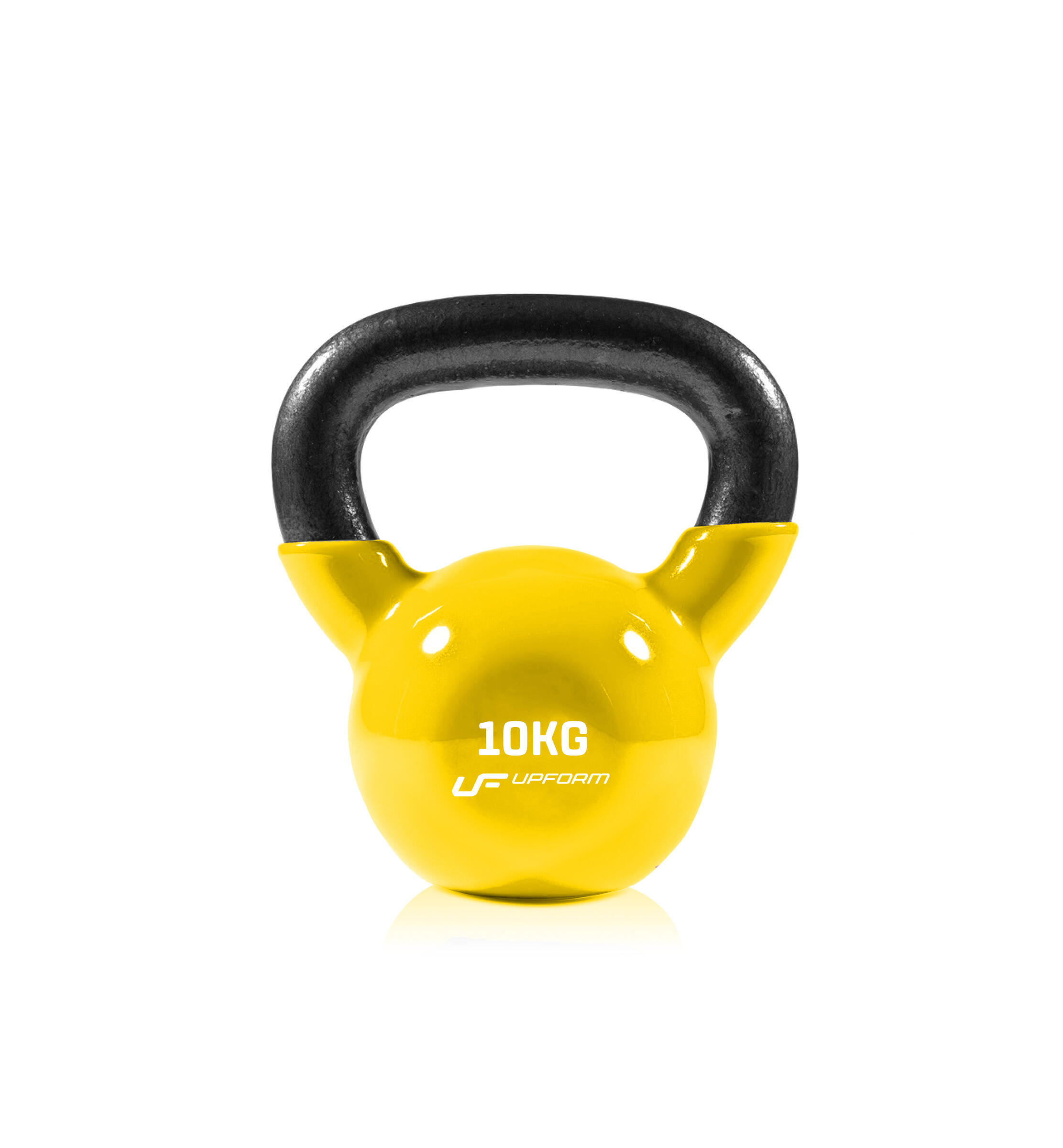 Hantla winylowa żeliwna Kettlebell 10 kg UpForm