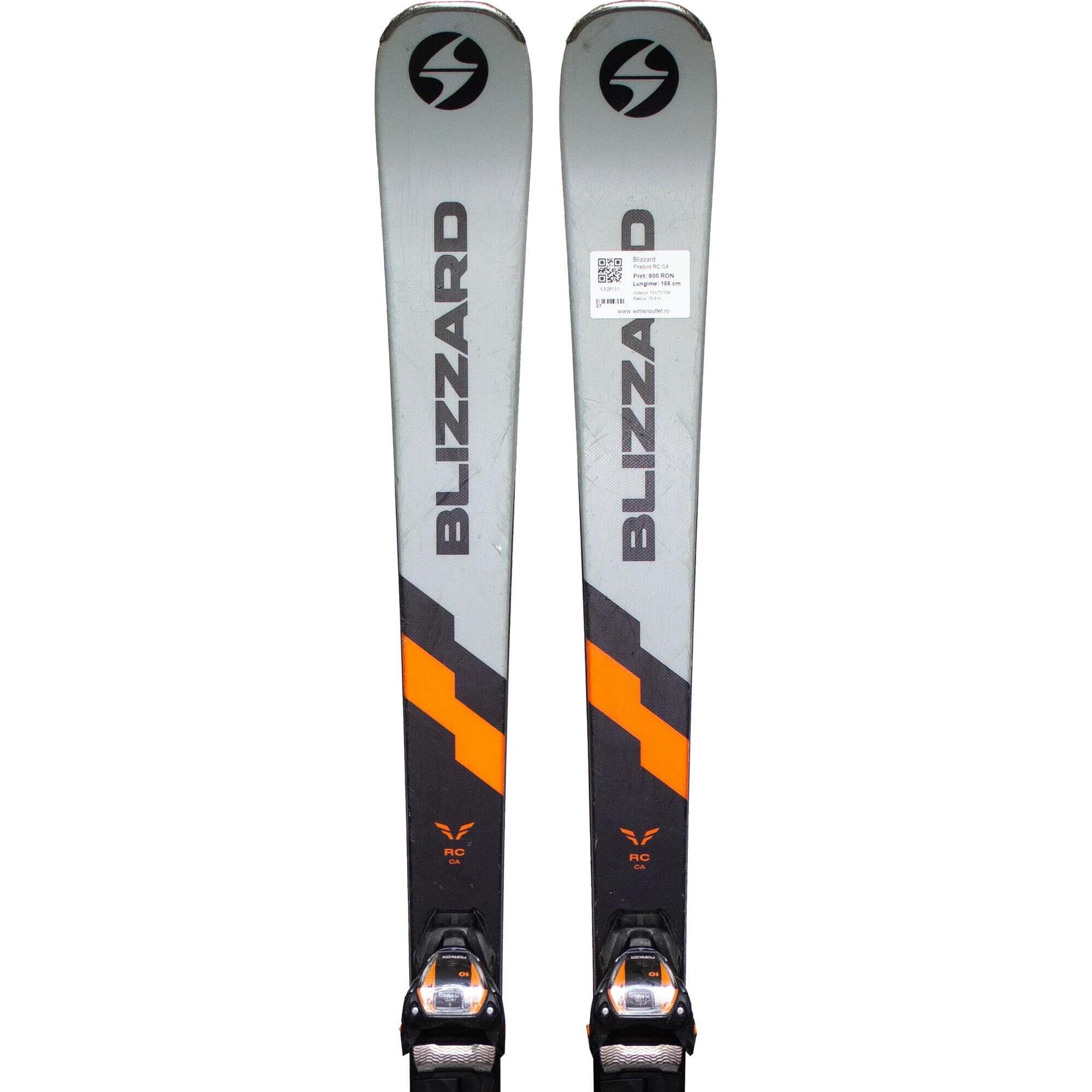 Second Life- Narty BLIZZARD Firebird RC CA  154 cm- Stan bardzo dobry