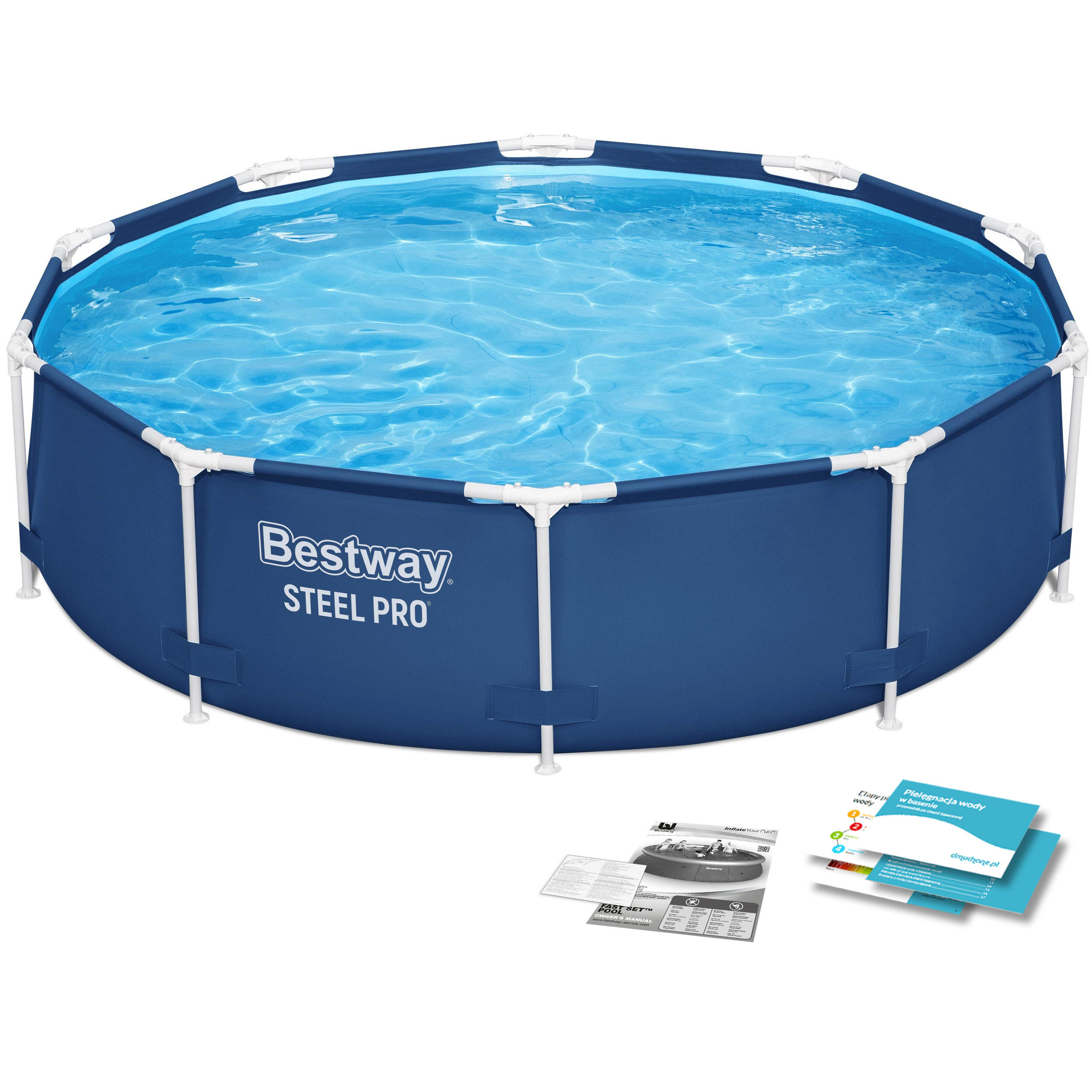 Basen ogrodowy stelażowy 305x76cm Bestway 56677