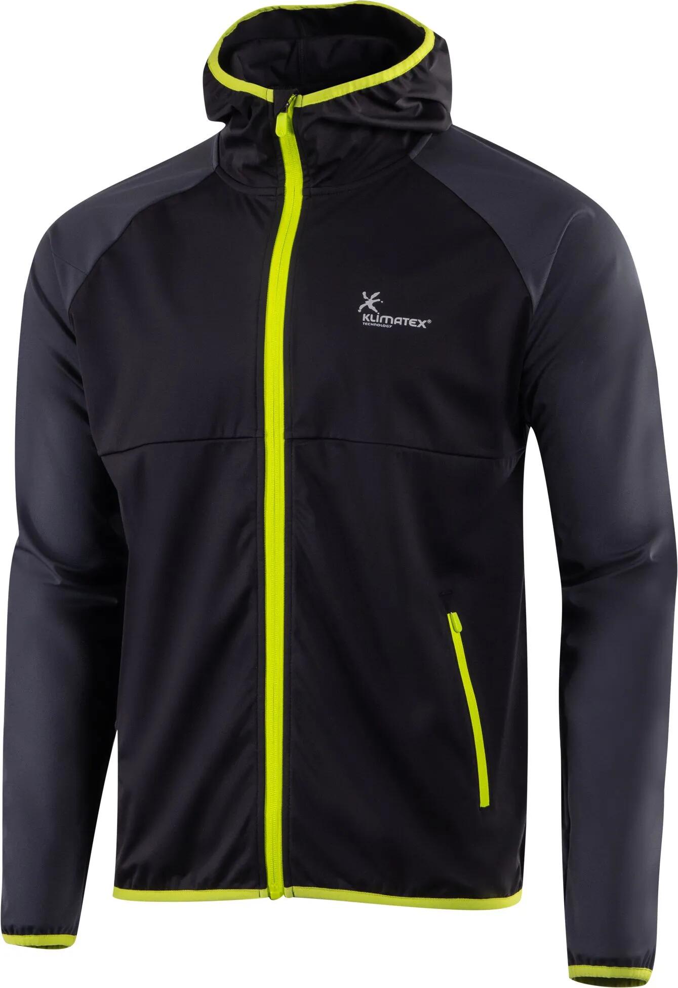 Męska kurtka softshell Klimatex Grapon czarna