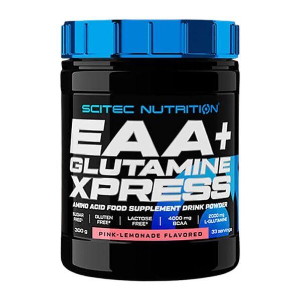 EAA z Glutamine Xpress - 300 g Różowa lemoniada Scitec Nutrition