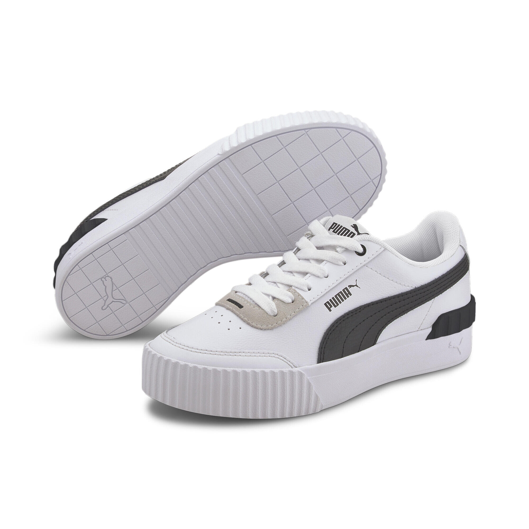 Puma Carina Lift - Białe Buty Sportowe Damskie