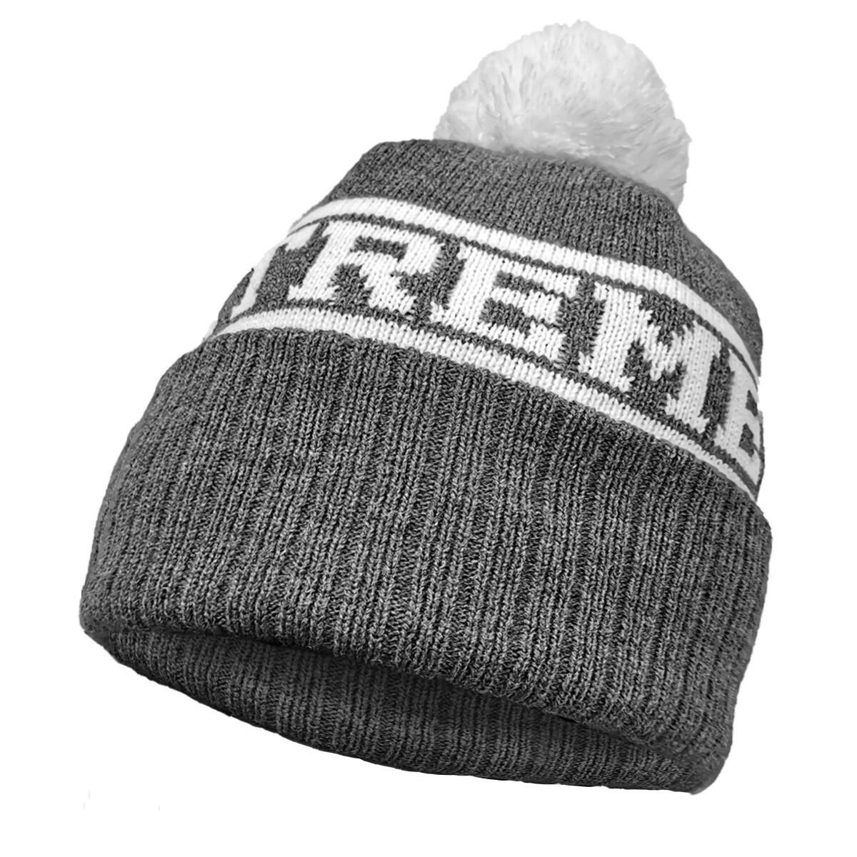 Czapka zimowa dla dorosłych EXTREME HOBBY Finisher z pomponem