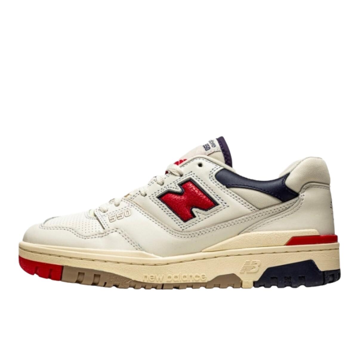 New Balance 550 Aime Leon Dore White Navy Red