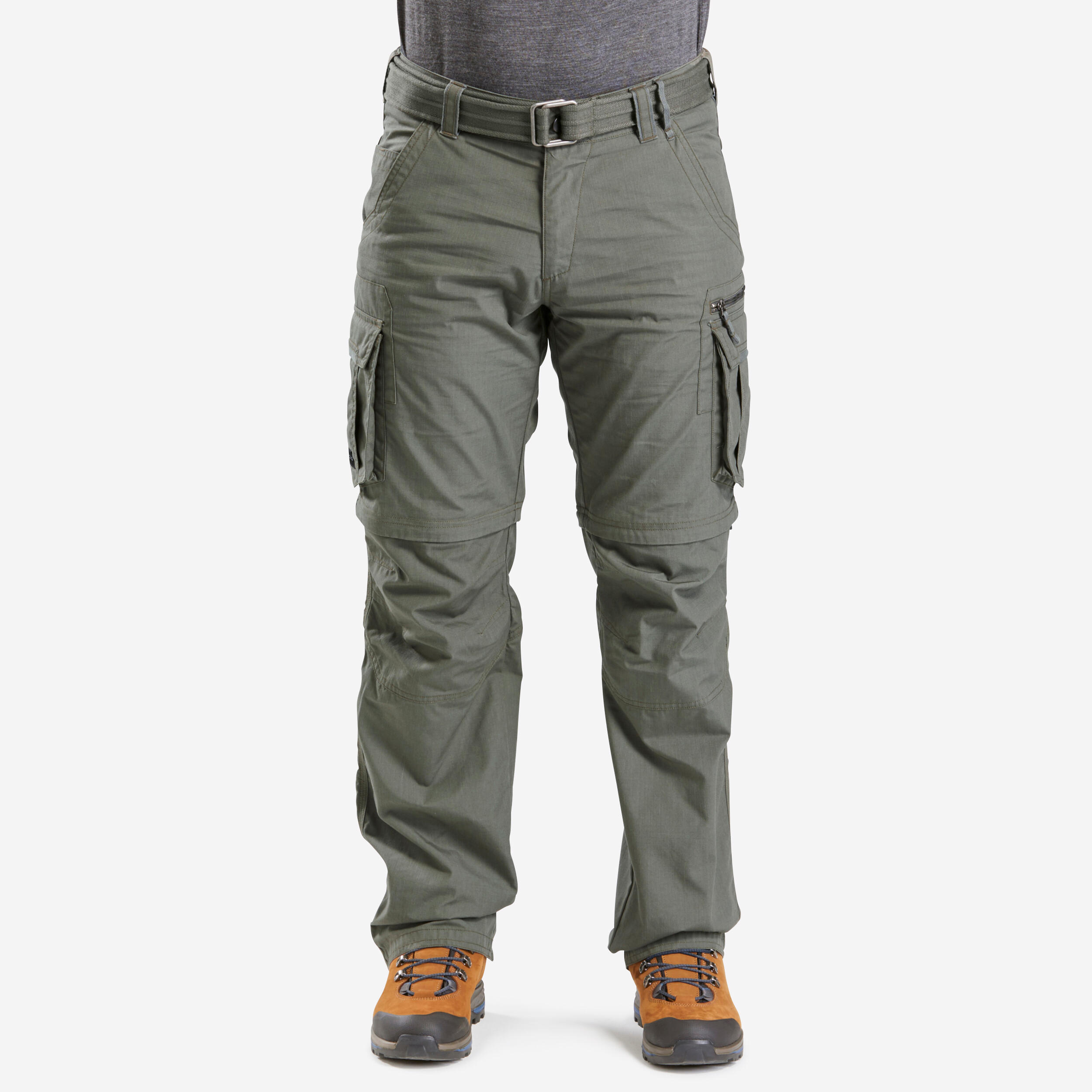 Spodnie trekkingowe męskie Forclaz Travel 500 2w1