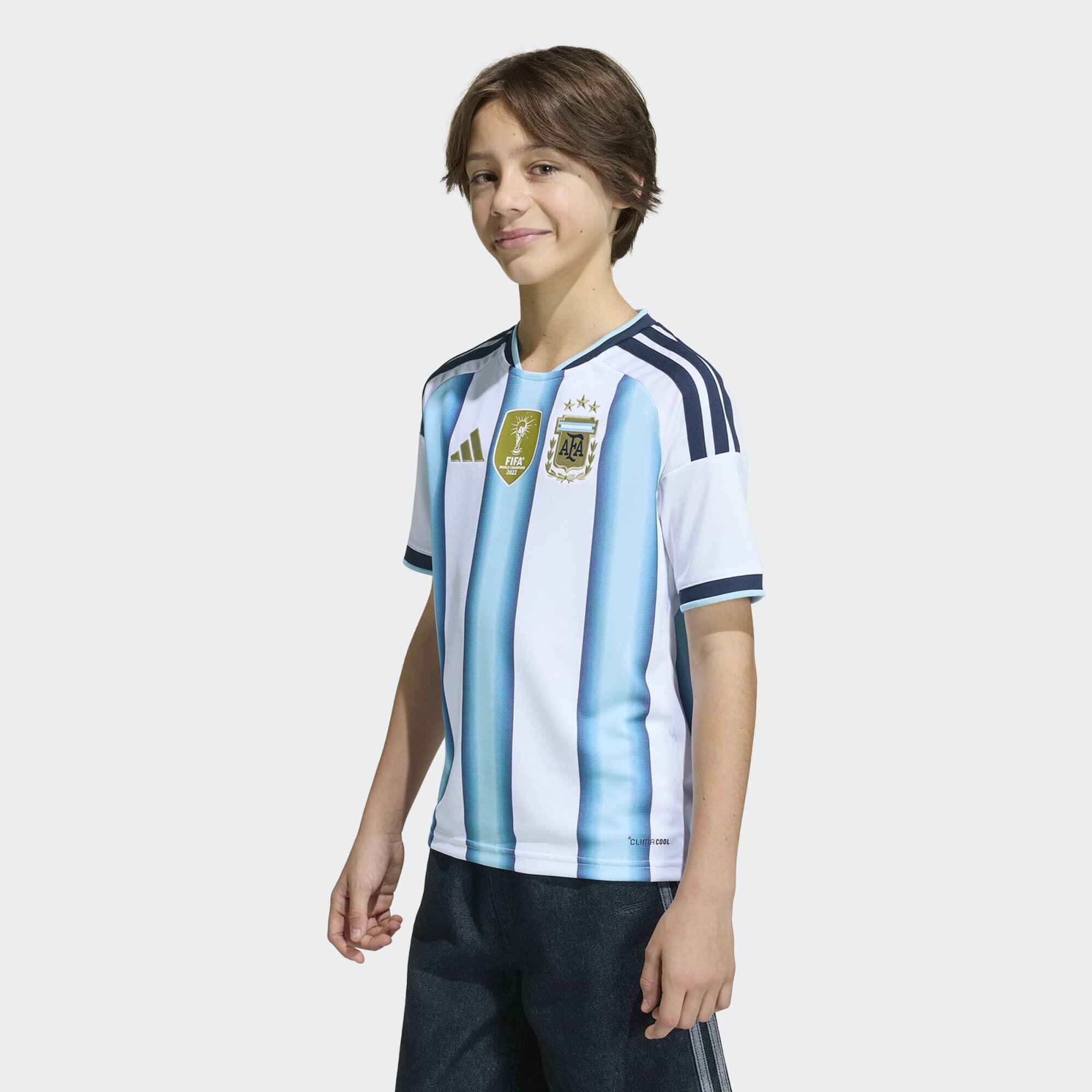 Koszulka piłkarska dla dzieci Argentyna 26 domowa