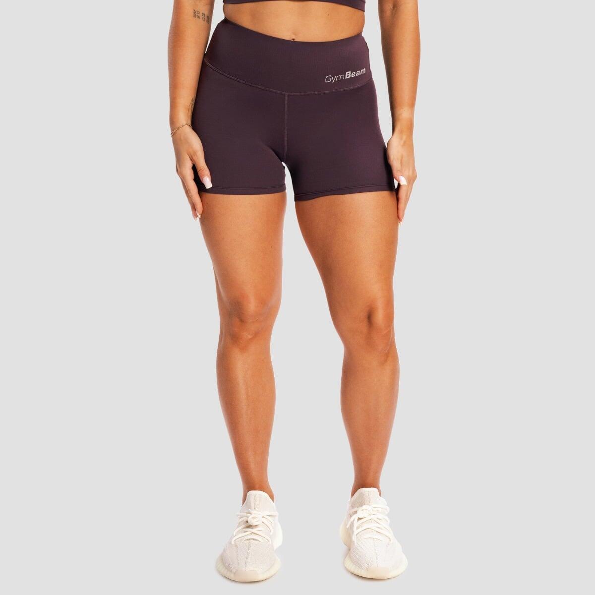 Spodenki damskie fitness slim z wysokim stanem BEAT Berrywood