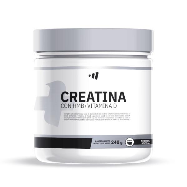 Kreatyna z HMB z witamina D - 240 g Neutralna MASMUSCULO