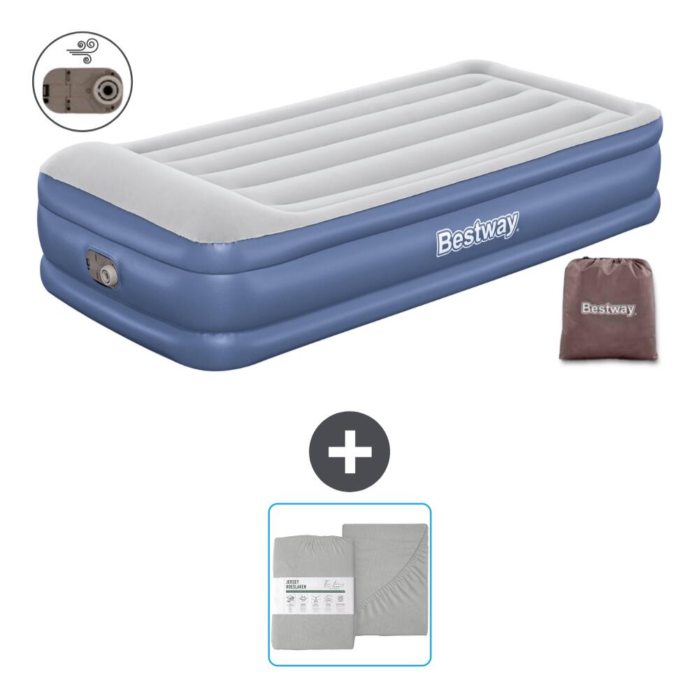 Materac dmuchany Bestway - 1P - 191x97x46 cm + Akcesoria CB25