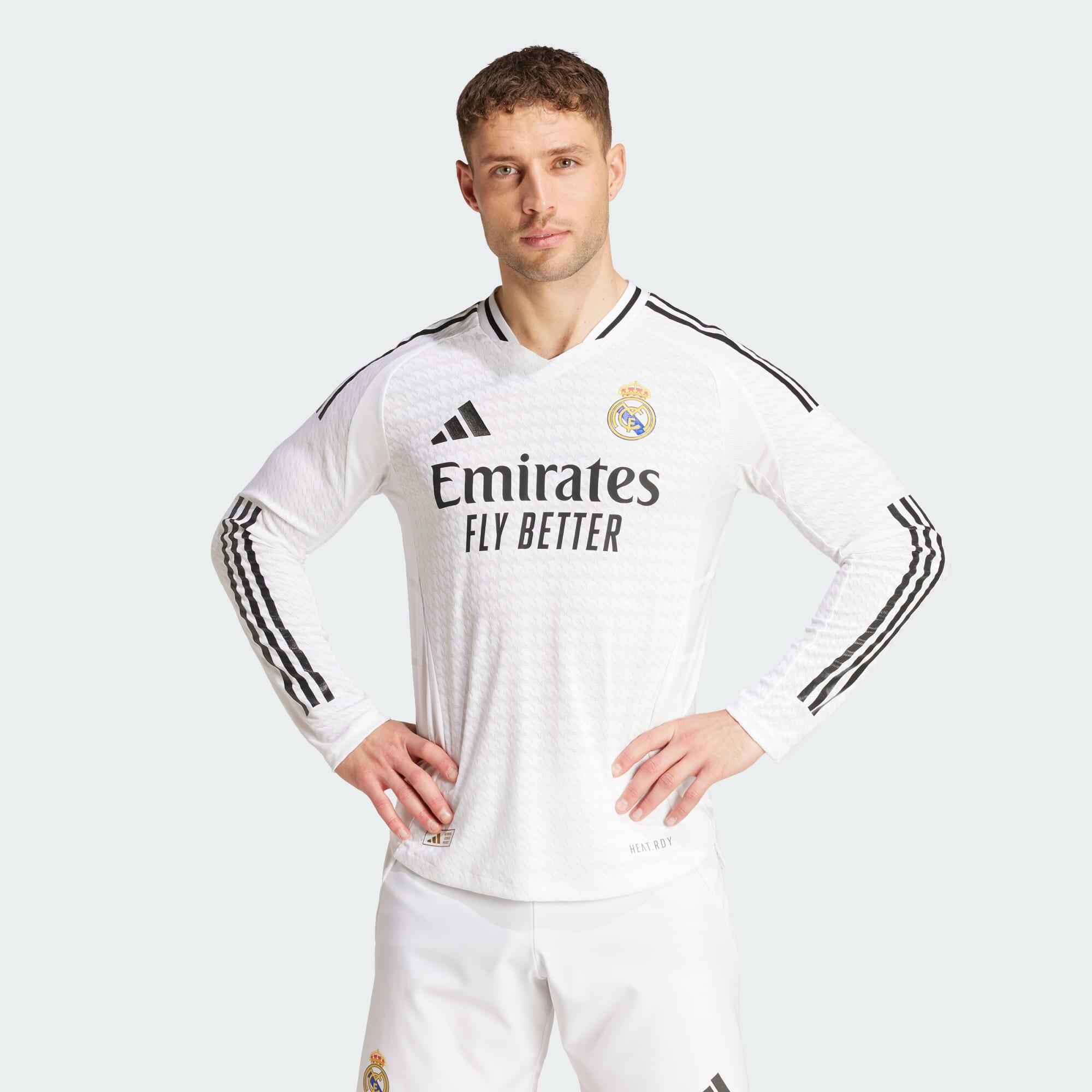 Koszulka Real Madrid 24/25 Long Sleeve Home Authentic