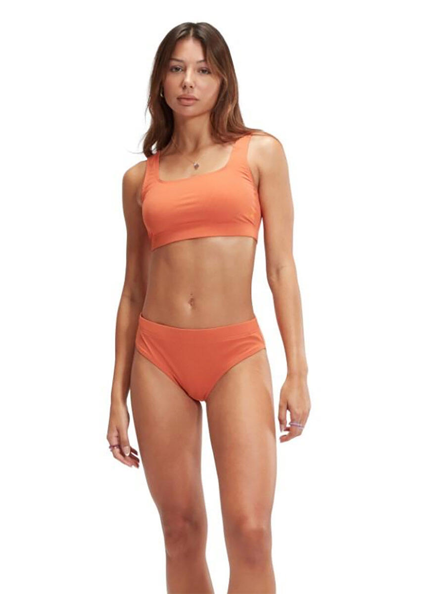 Zestaw bikini Speedo Ribbed Recycled Strapless, rozmiar UK 40