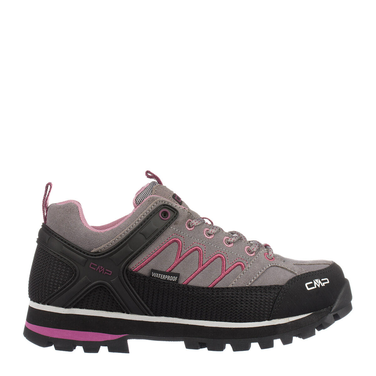 Damskie buty trekkingowe górskie ze skóry zamszowej VIBRAM CMP MOON LOW