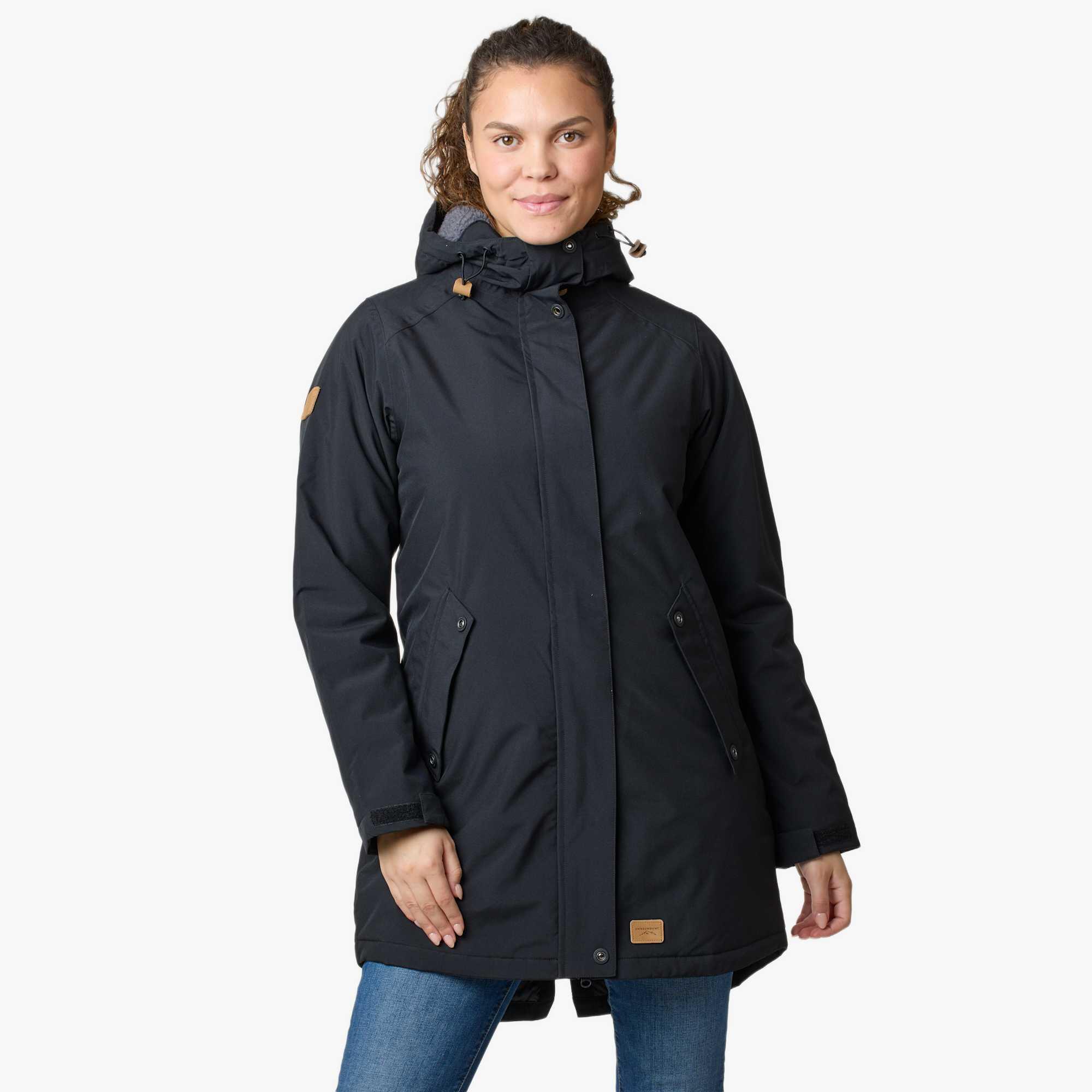 Kurtka zimowa turystyka damska Swedemount Sarek Insulated Coat wodoodporna