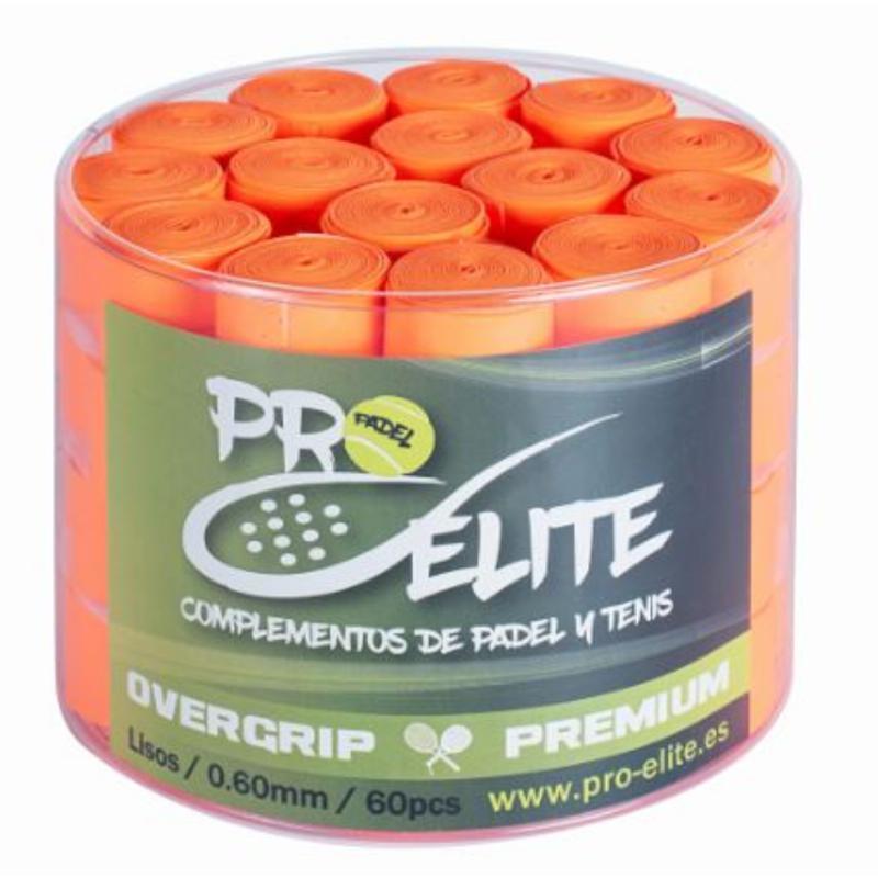 Pro Elite Premium Liso Naranja 60 Overgrips