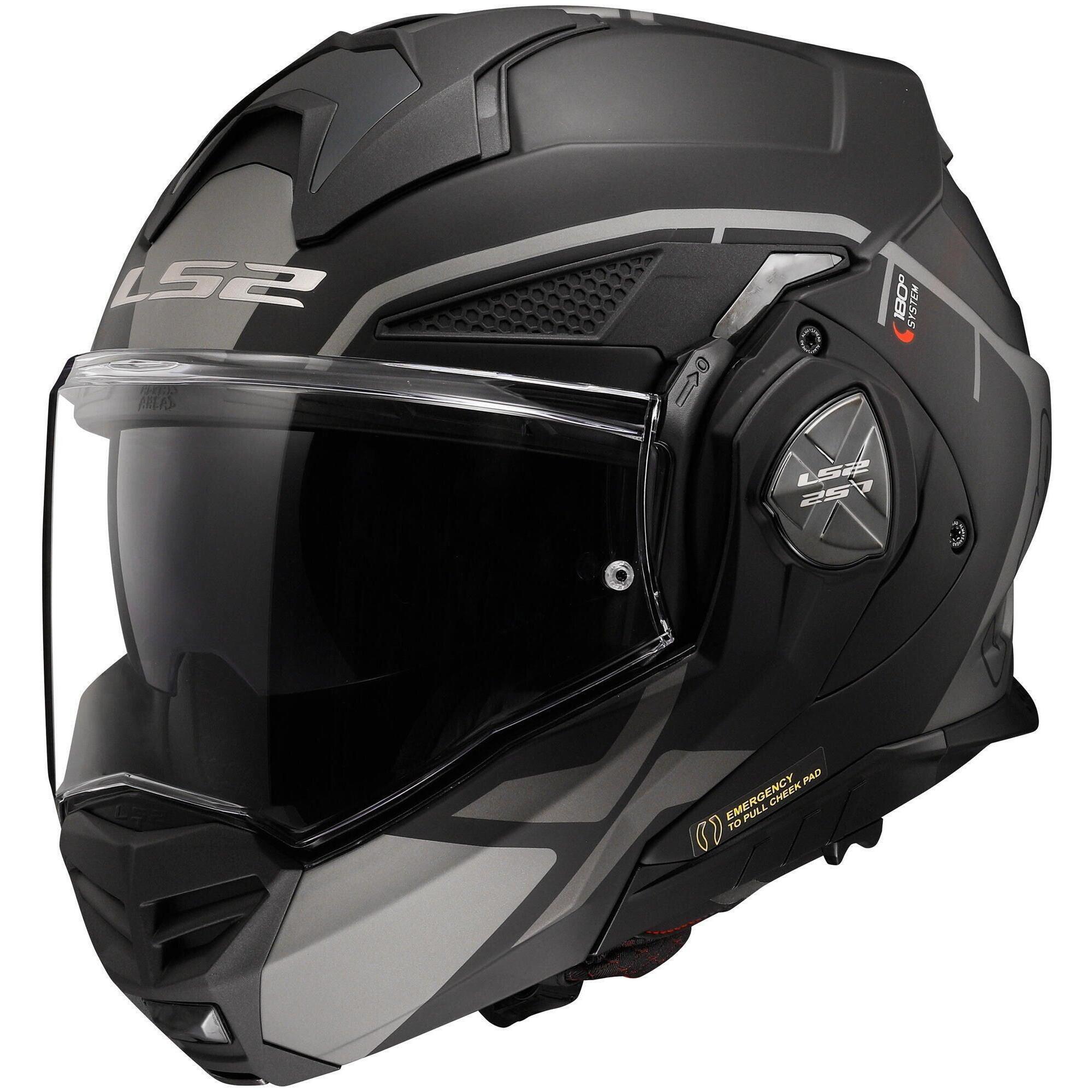 Kask modułowy LS2 FF901 Advant X Metryk L czarny/szary