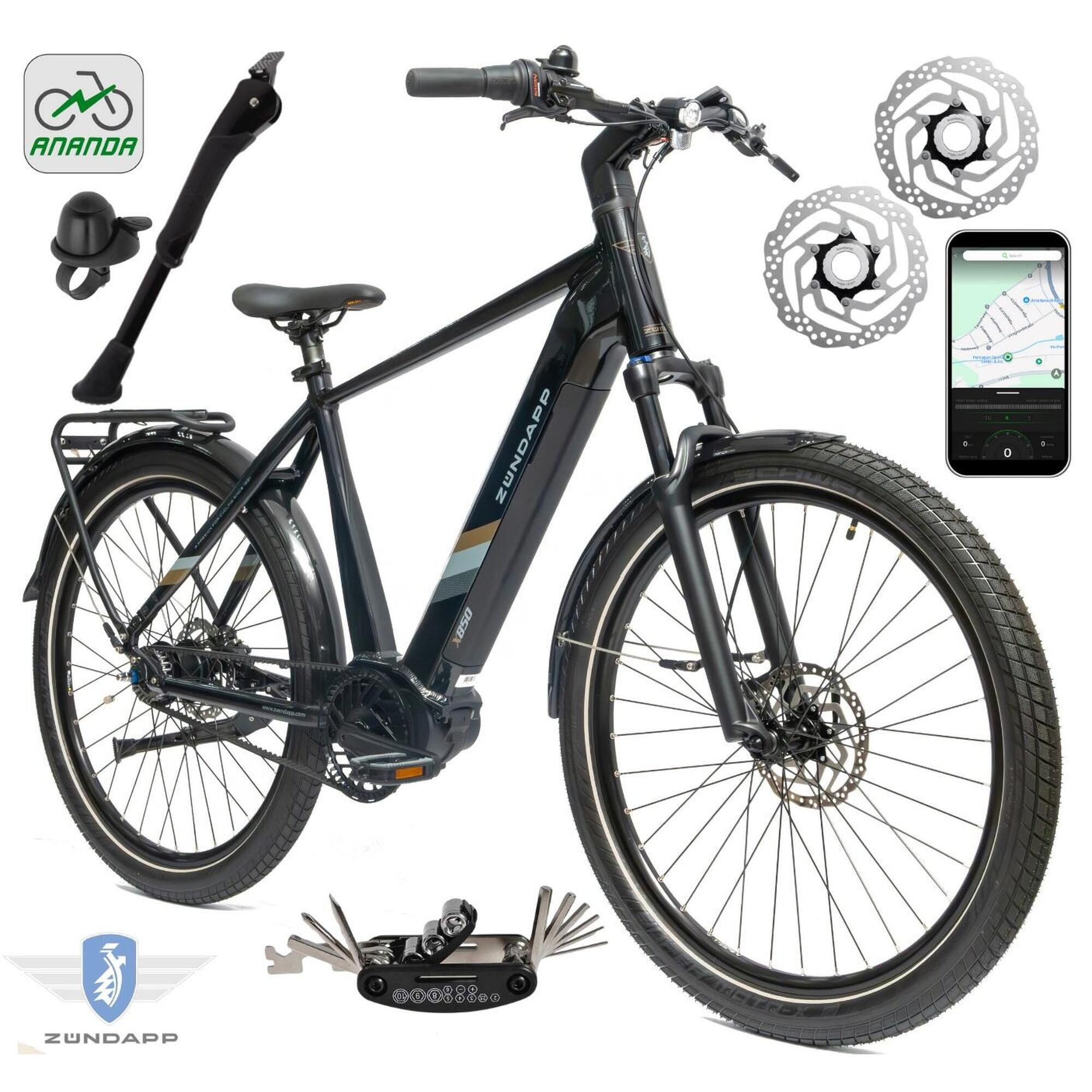 Rower Elektryczny Męski Miejski 27 5 SHIMANO Nexus Aplikacja 2025 LCD 250W