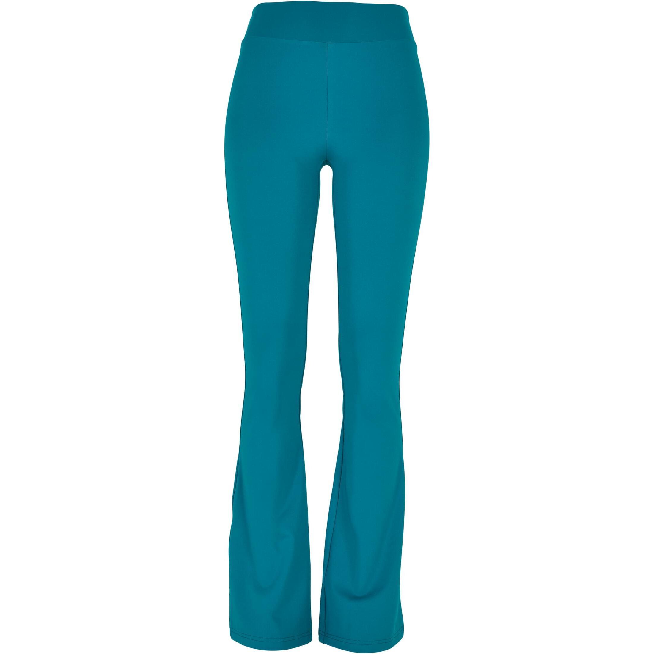 Legging flare wysoka talia recyklingowane duże rozmiary kobiet Urban Classics
