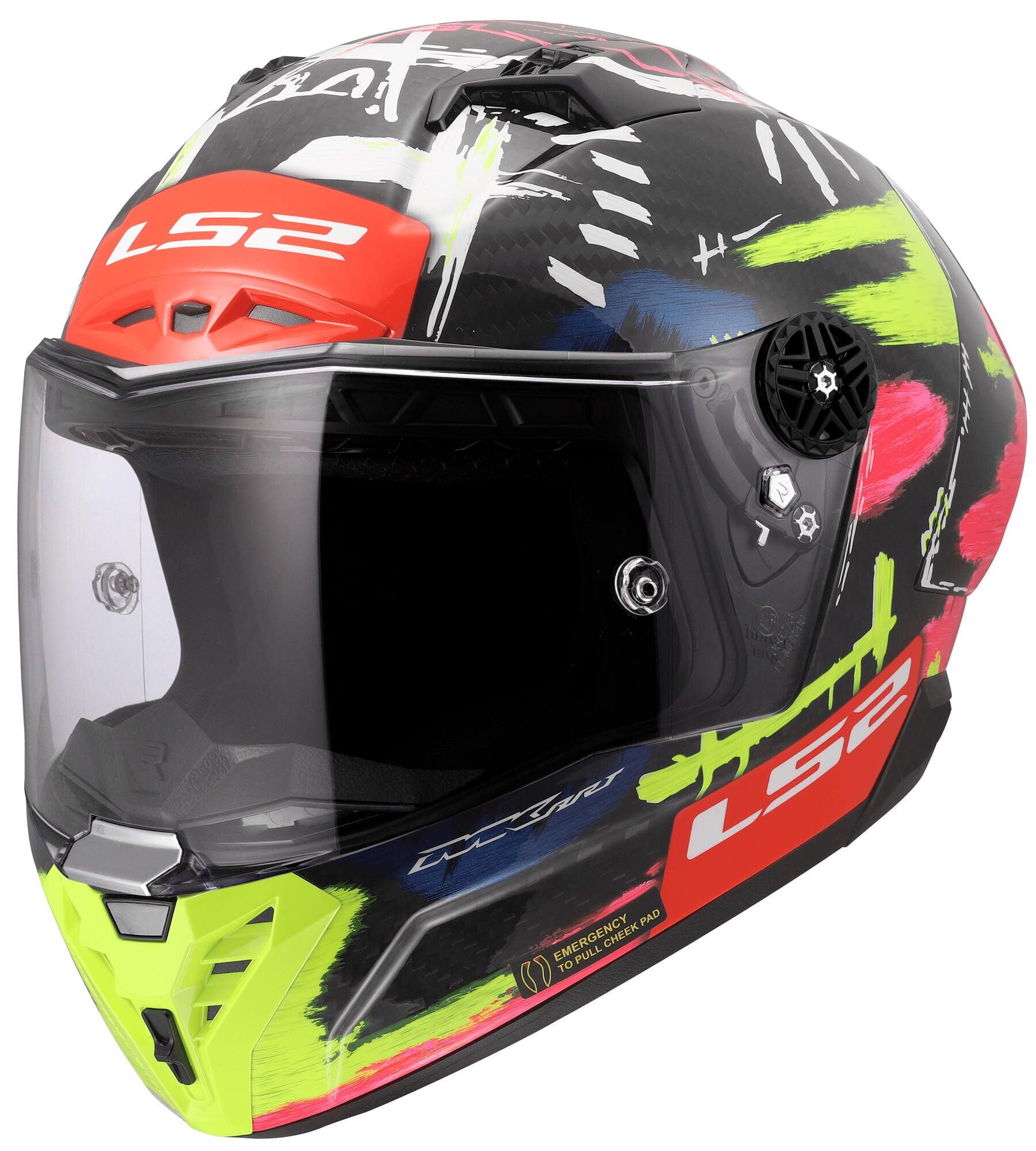 LS2 FF805 Thunder Carbon 6K kask integralny XL