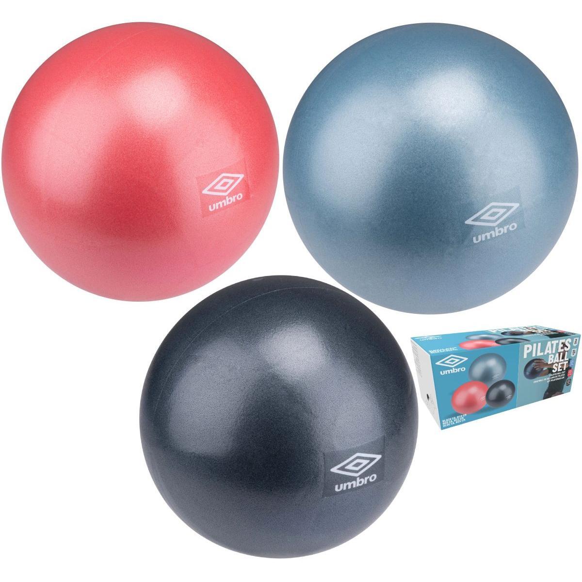 Piłka fitness Umbro 3 szt 18 cm, 22 cm, 25 cm