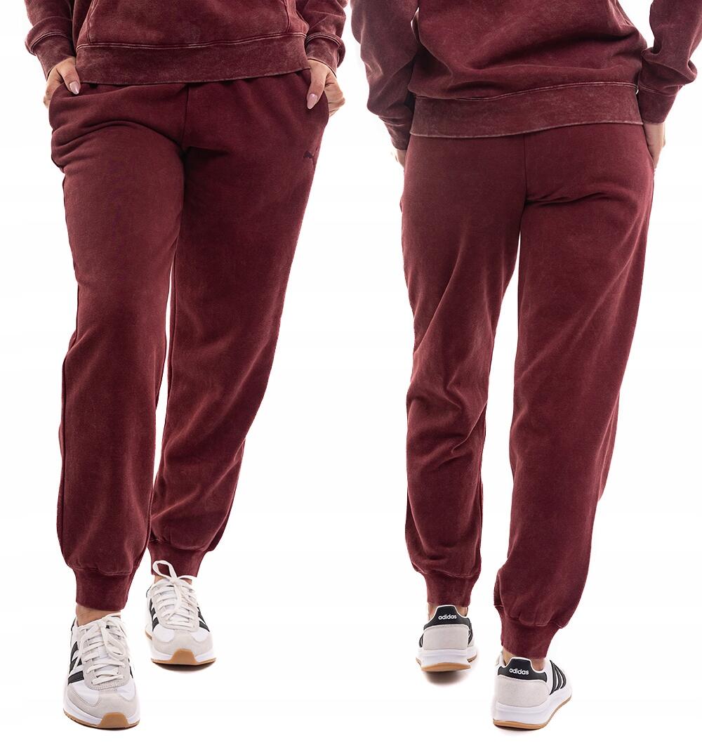 Spodnie damskie Puma ESS Elevated Comfort Wash Sweatpants