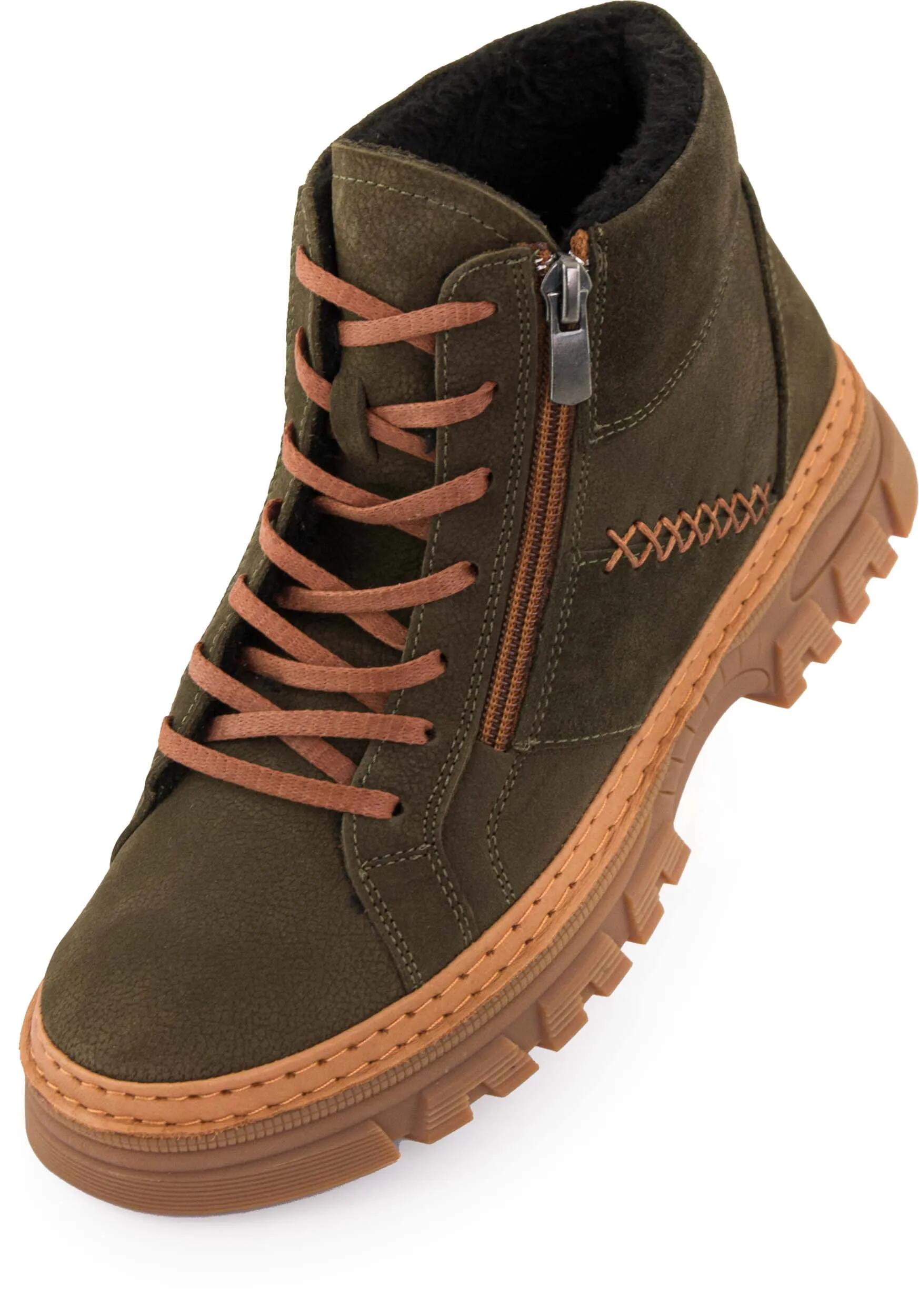 Damskie Zimowe Botki Nell 207 Khaki