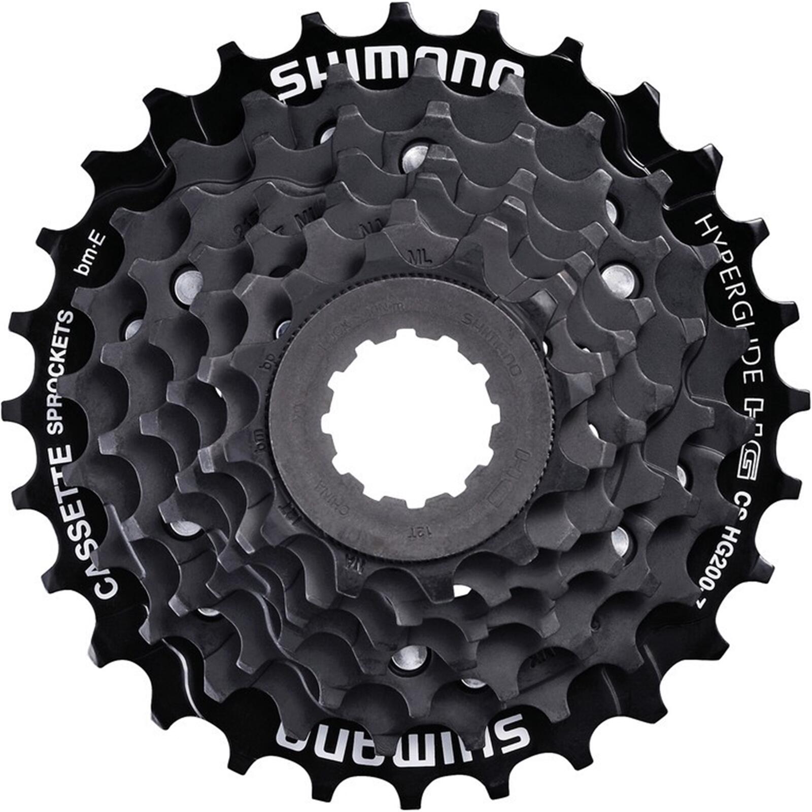 SHIMANO kaseta 7-biegowa 12-28 czarna