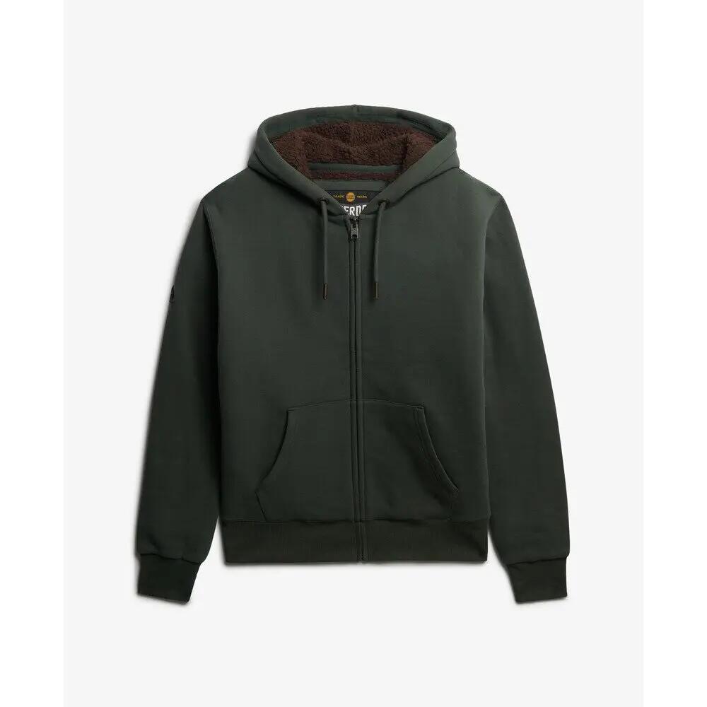 Bluza z kapturem Superdry Borg Lined