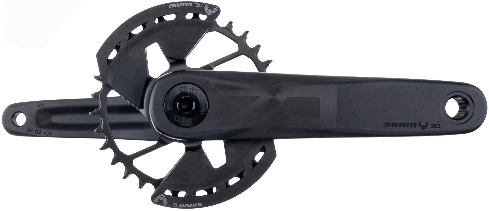 Korba SRAM Eagle 70 Transmission DUB 170 mm 32 zębów czarna