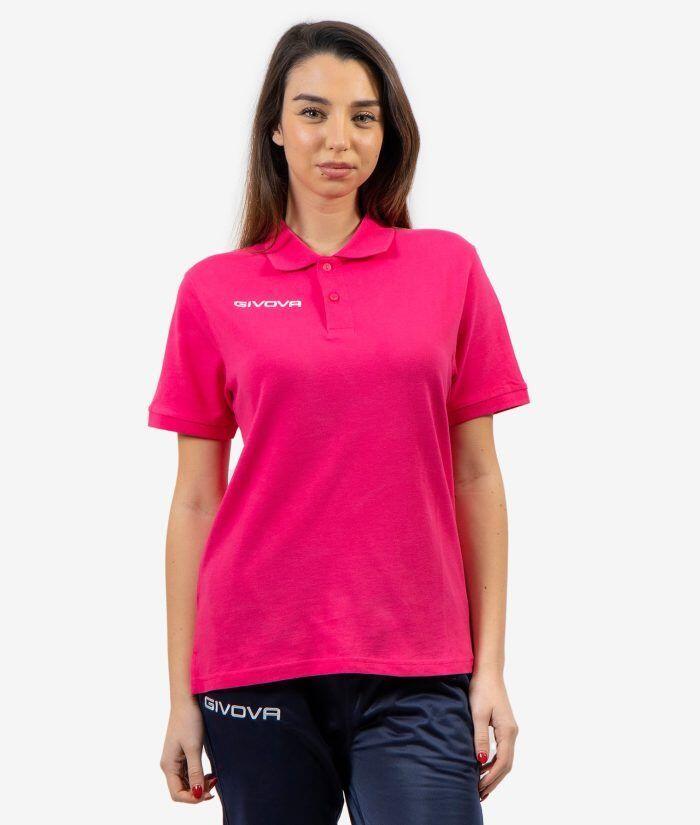 Koszulka polo Givova Cotone Piquet Summer Pink 2XL