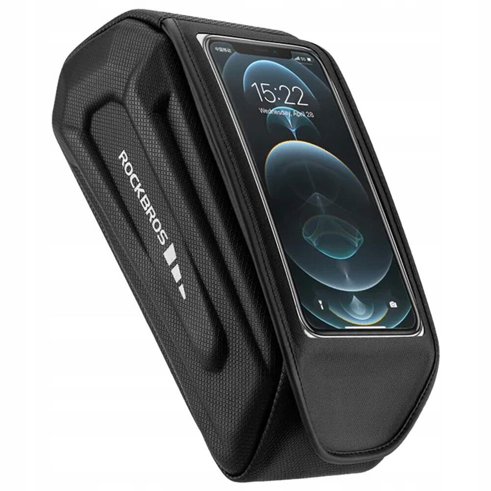 Torba rowerowa Rockbros wodoodporna rama 1,7 L z etui na telefon 6.8” odblaskowa