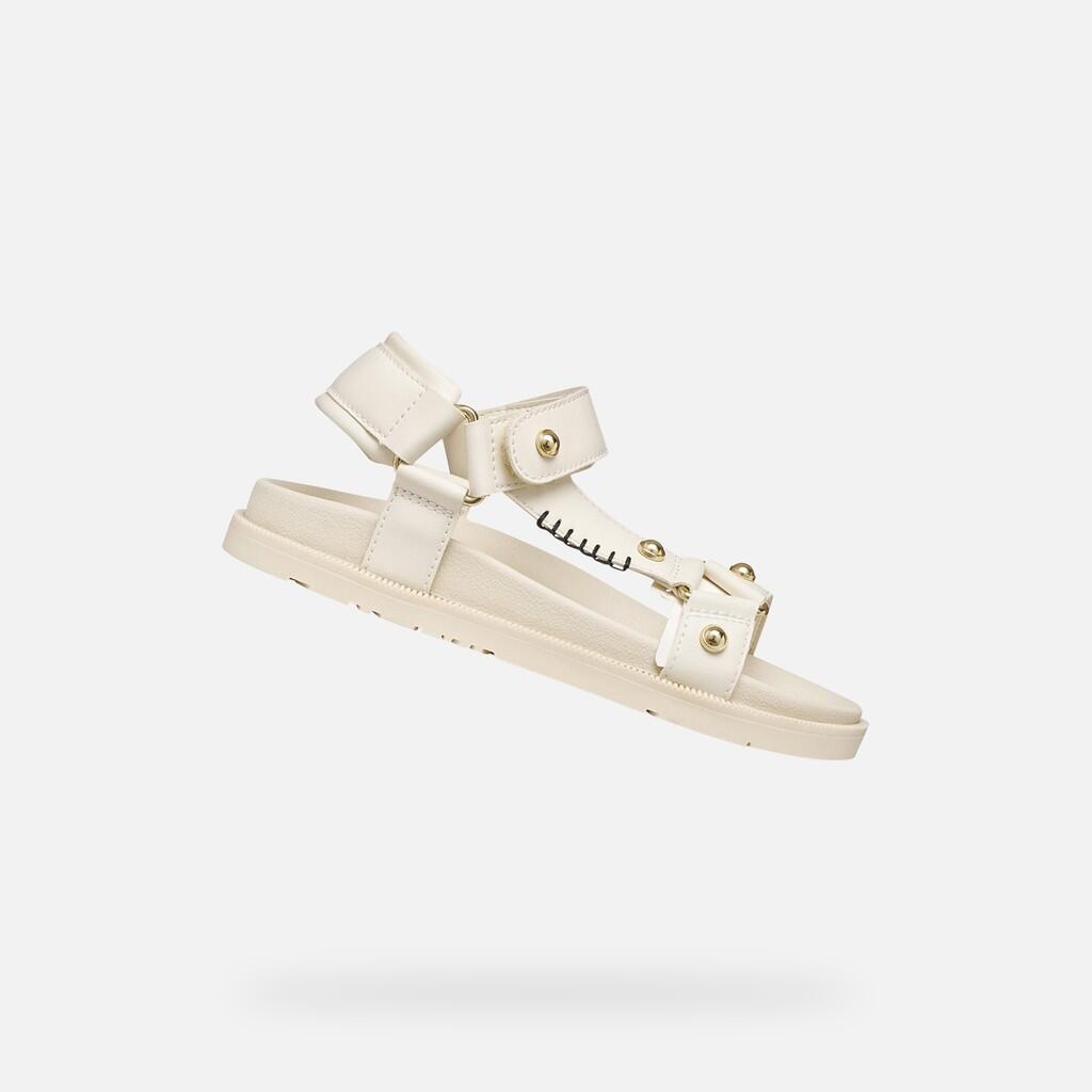Sandały GEOX J SANDAL FOAMMENTERA Beżowy