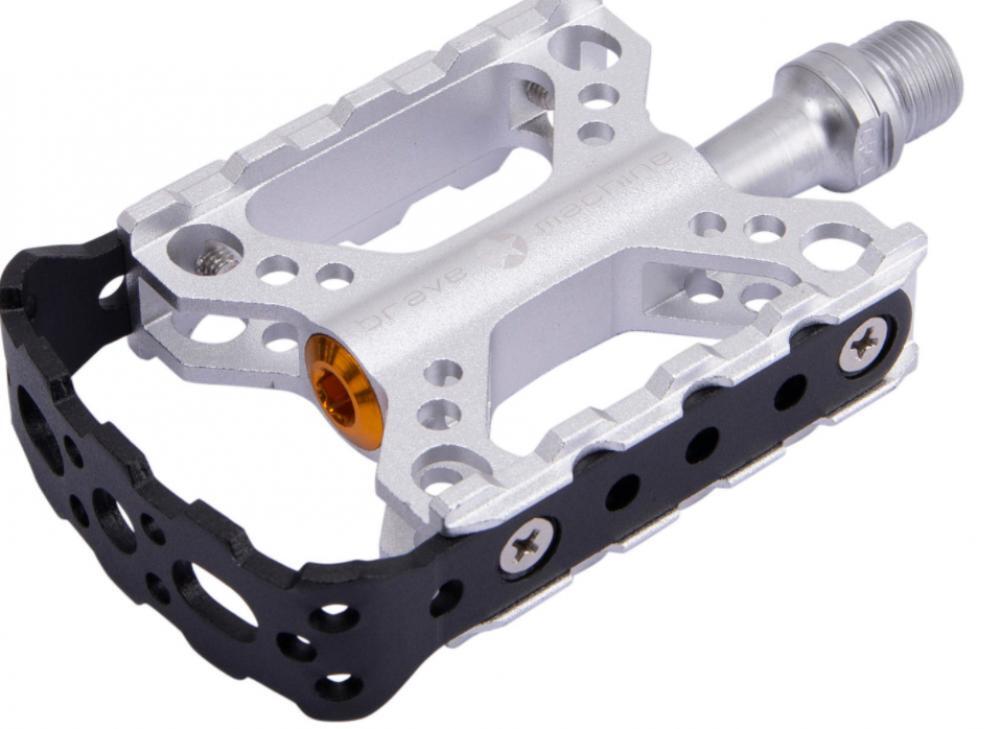 BRAVE pedał platformowy Mod. 19 aluminium srebrny