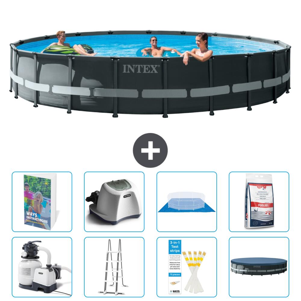 INTEX Basen Ultra XTR Okrągły - 610x122 cm - 9-częściowy S649
