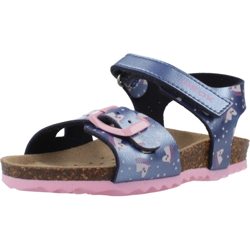Sandały GEOX B SANDAL CHALKI GIRL Niebieski