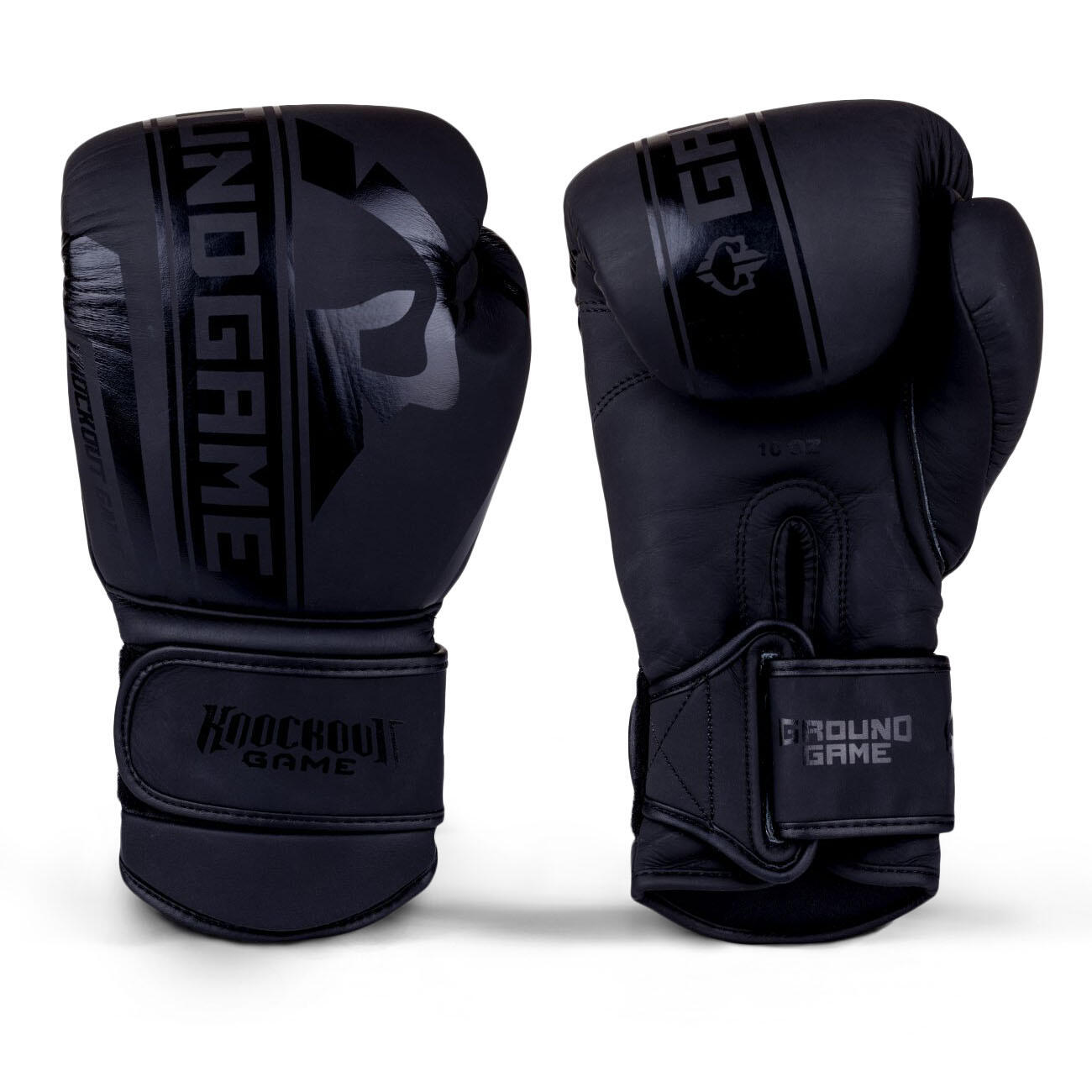Rękawice bokserskie Ground Game Stripe Black
