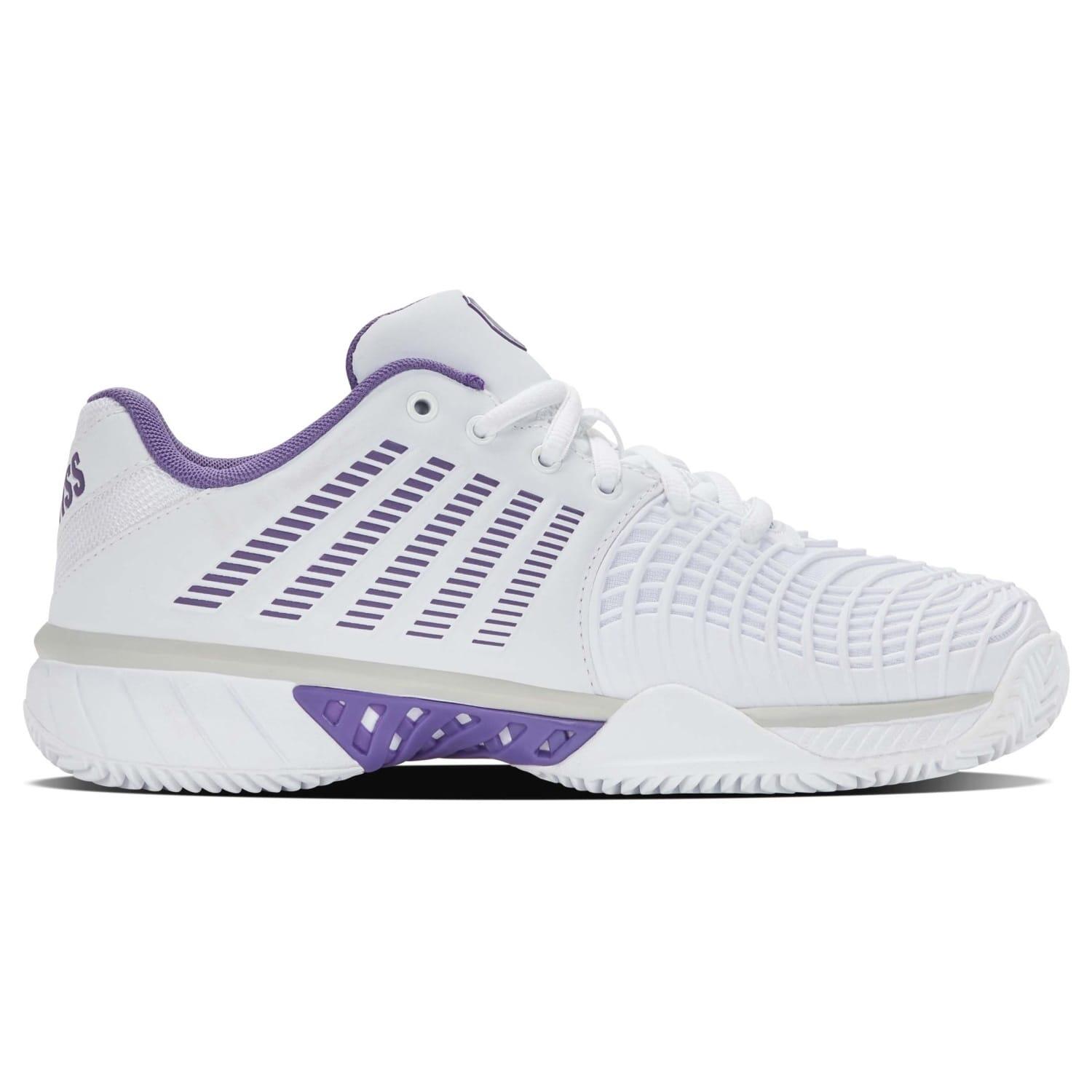 Sneakersy damskie K-swiss EXPRESS LIGHT 3 HB do tenisa białe (98563-160-M)