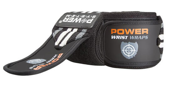 Taśma usztywniająca na nadgarstek POWER SYSTEM Wrist Wraps